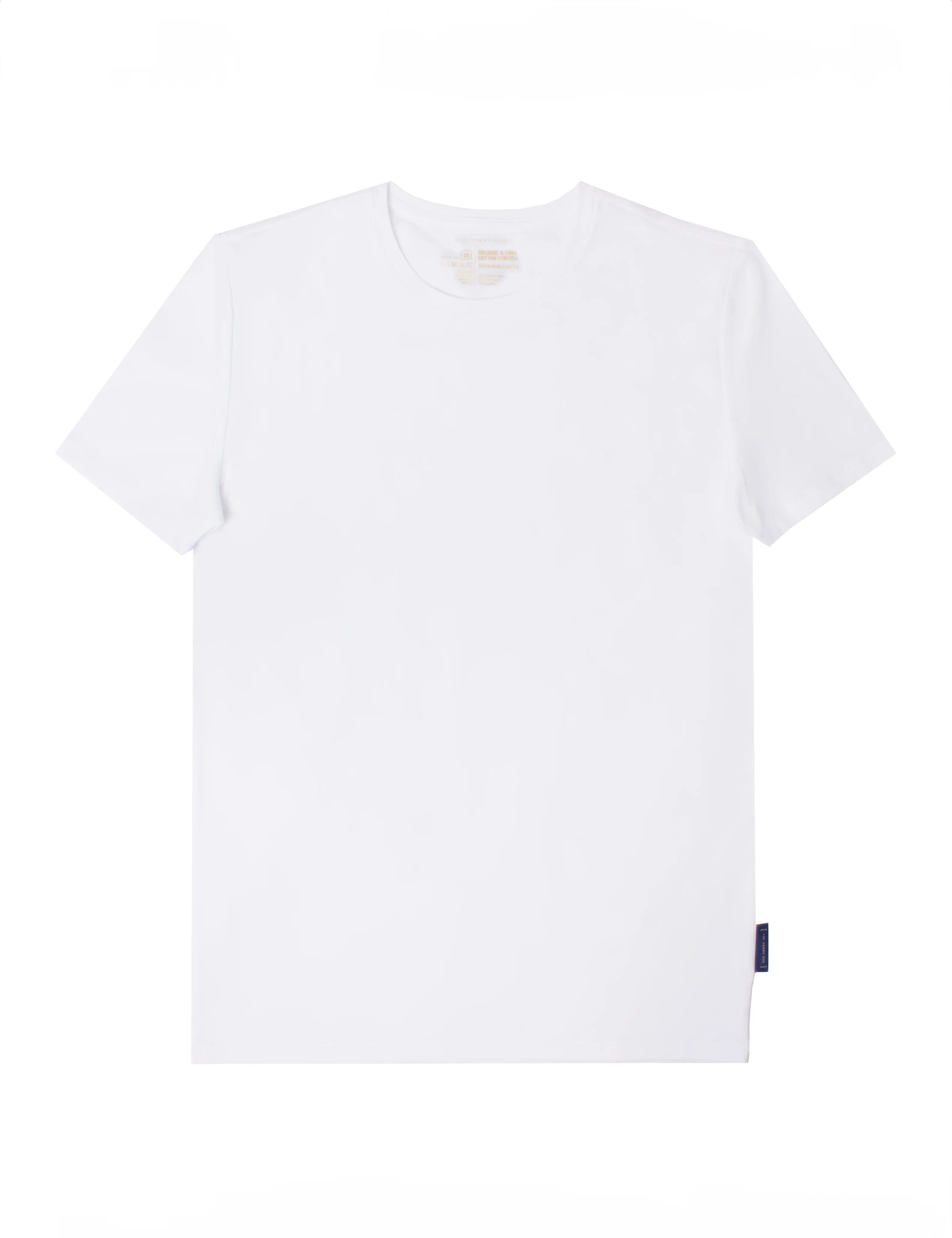 Organic and Pima Cotton Crew Neck T-Shirt