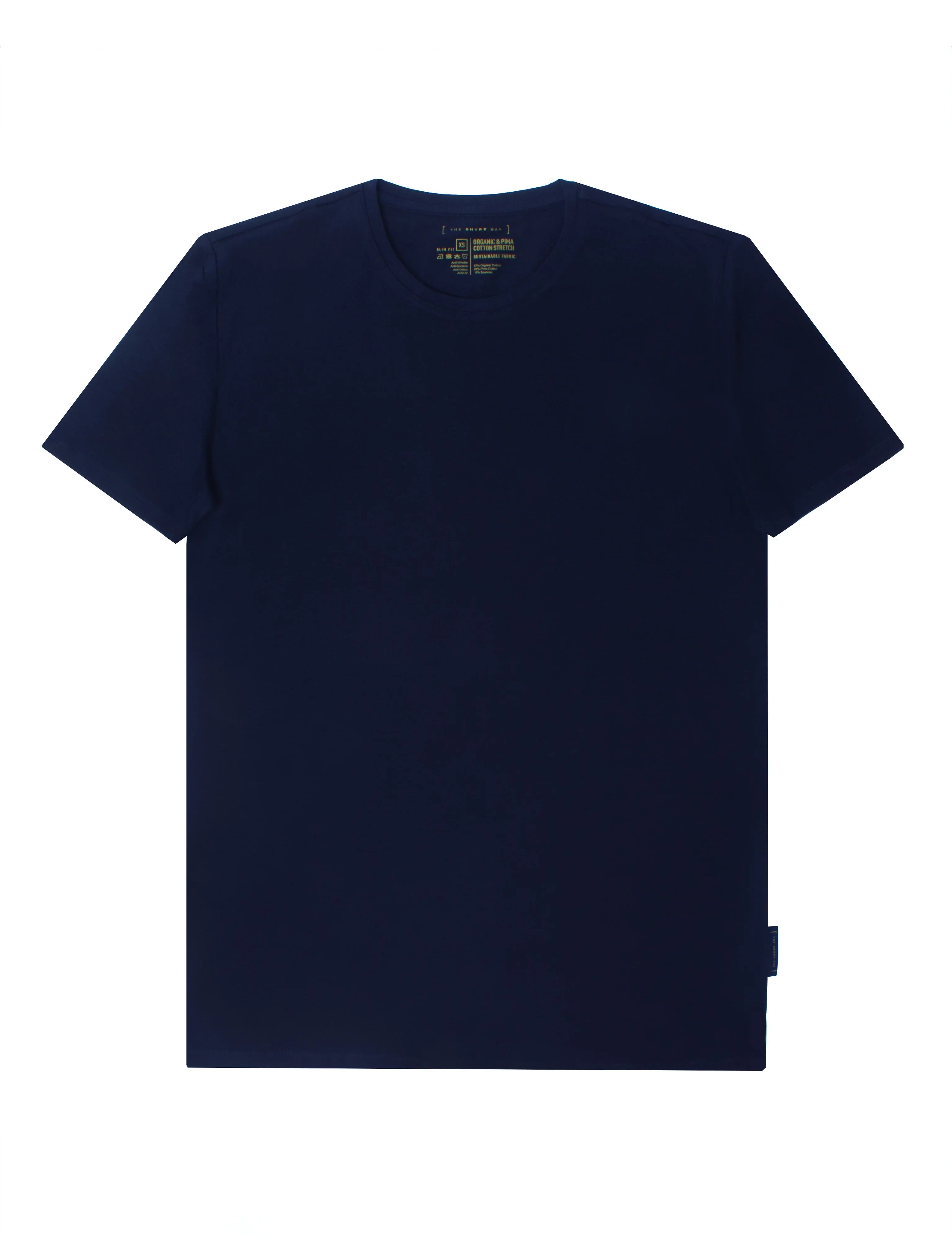 Organic and Pima Cotton Crew Neck T-Shirt