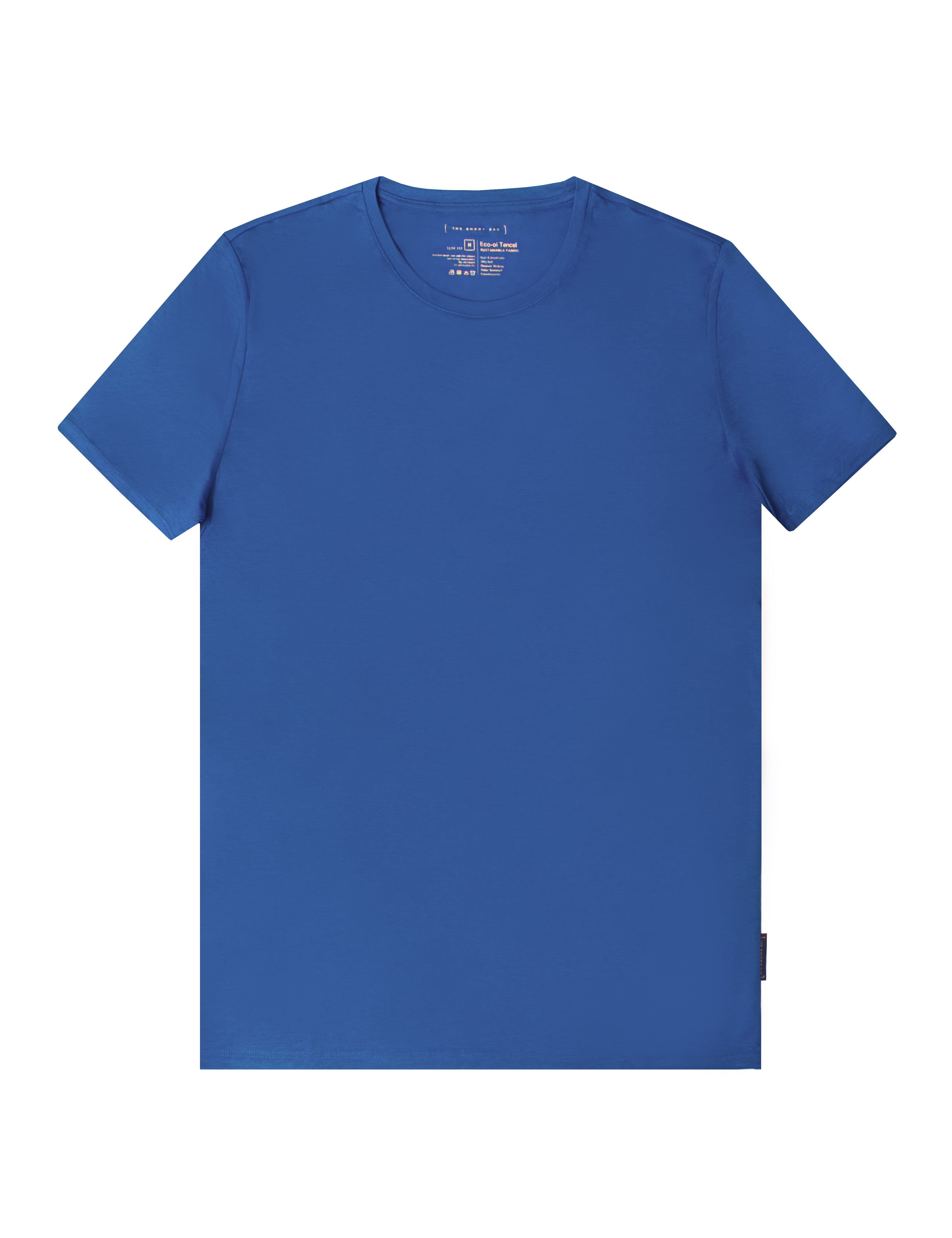 Tencel Crew Neck Slim Fit T-shirts