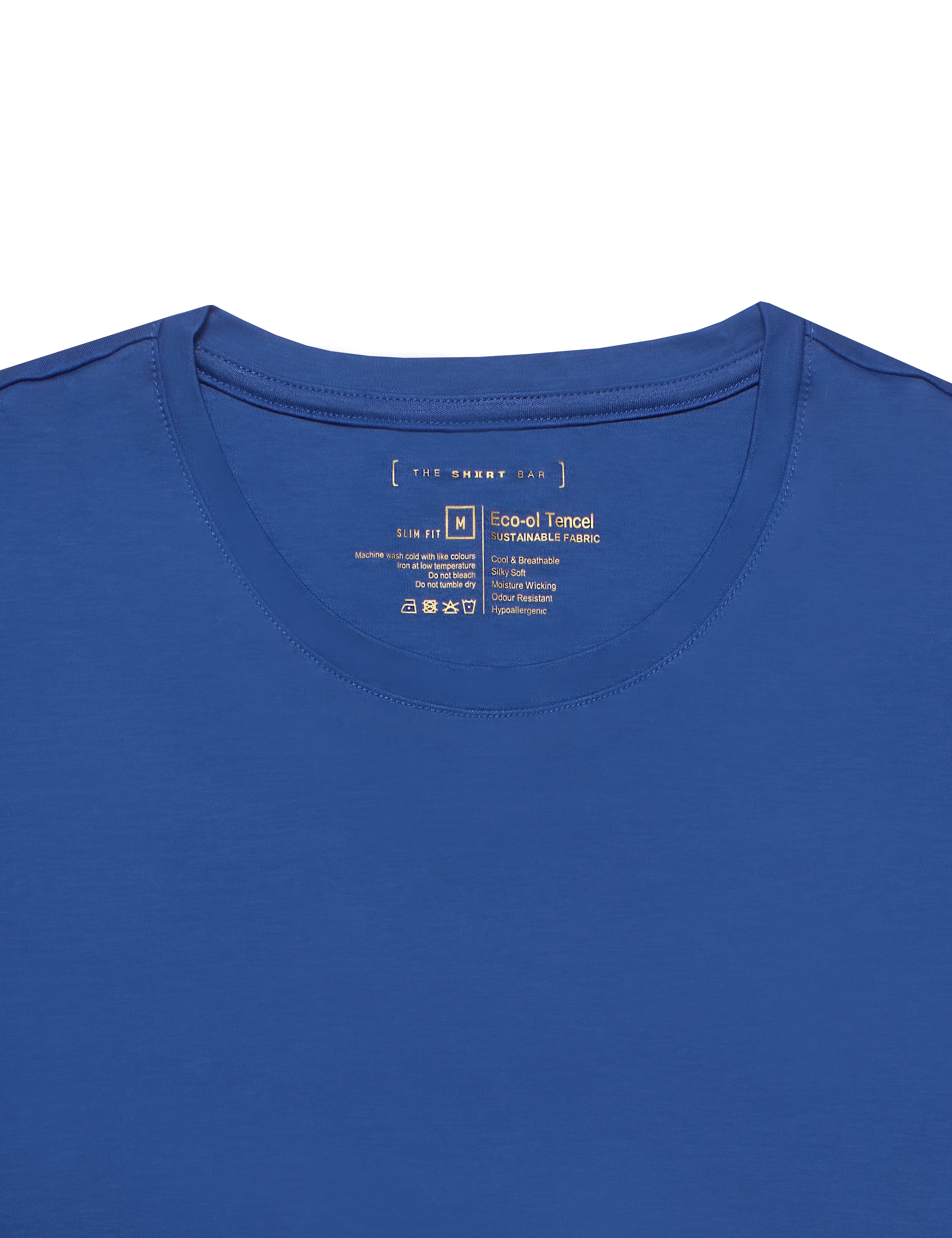 Tencel Crew Neck Slim Fit T-shirts — The Shirt Bar