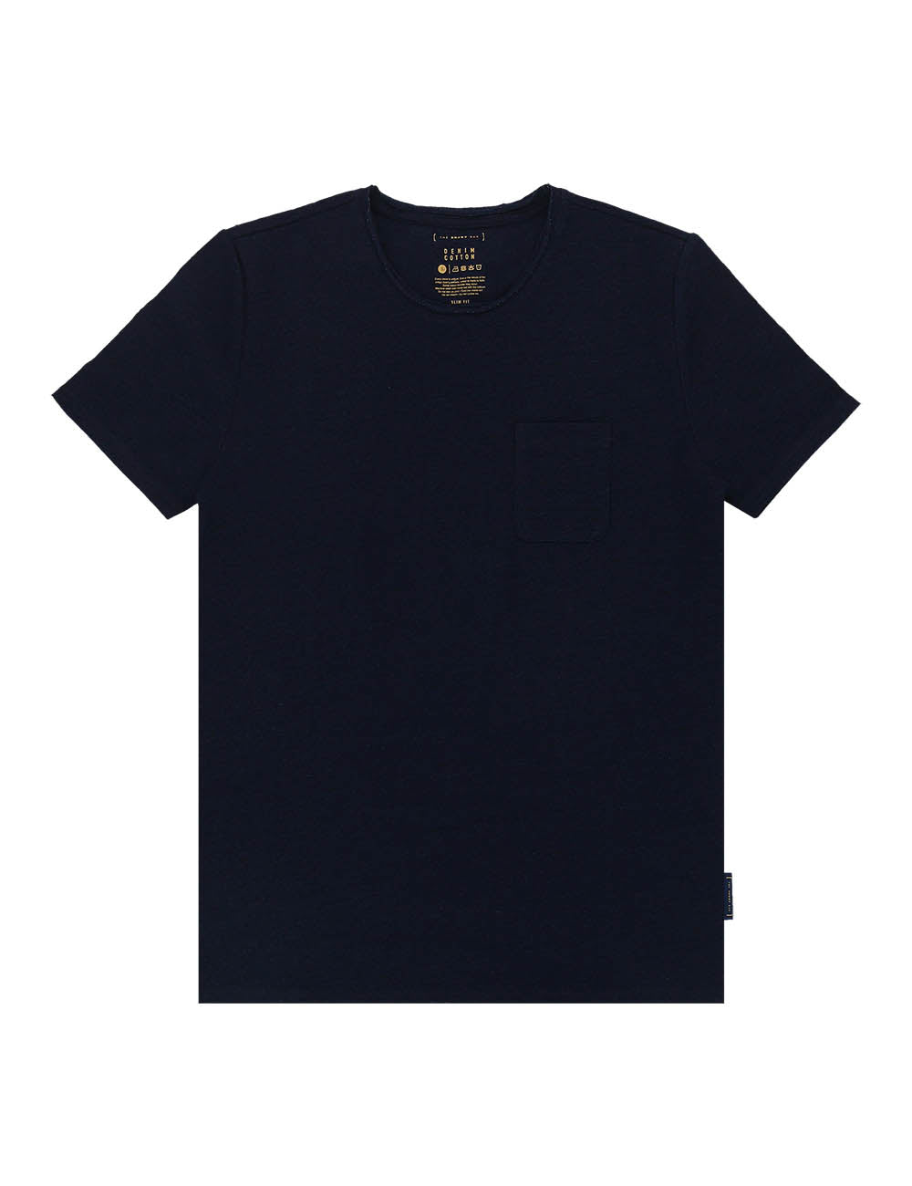 Denim Cotton Slub Tee