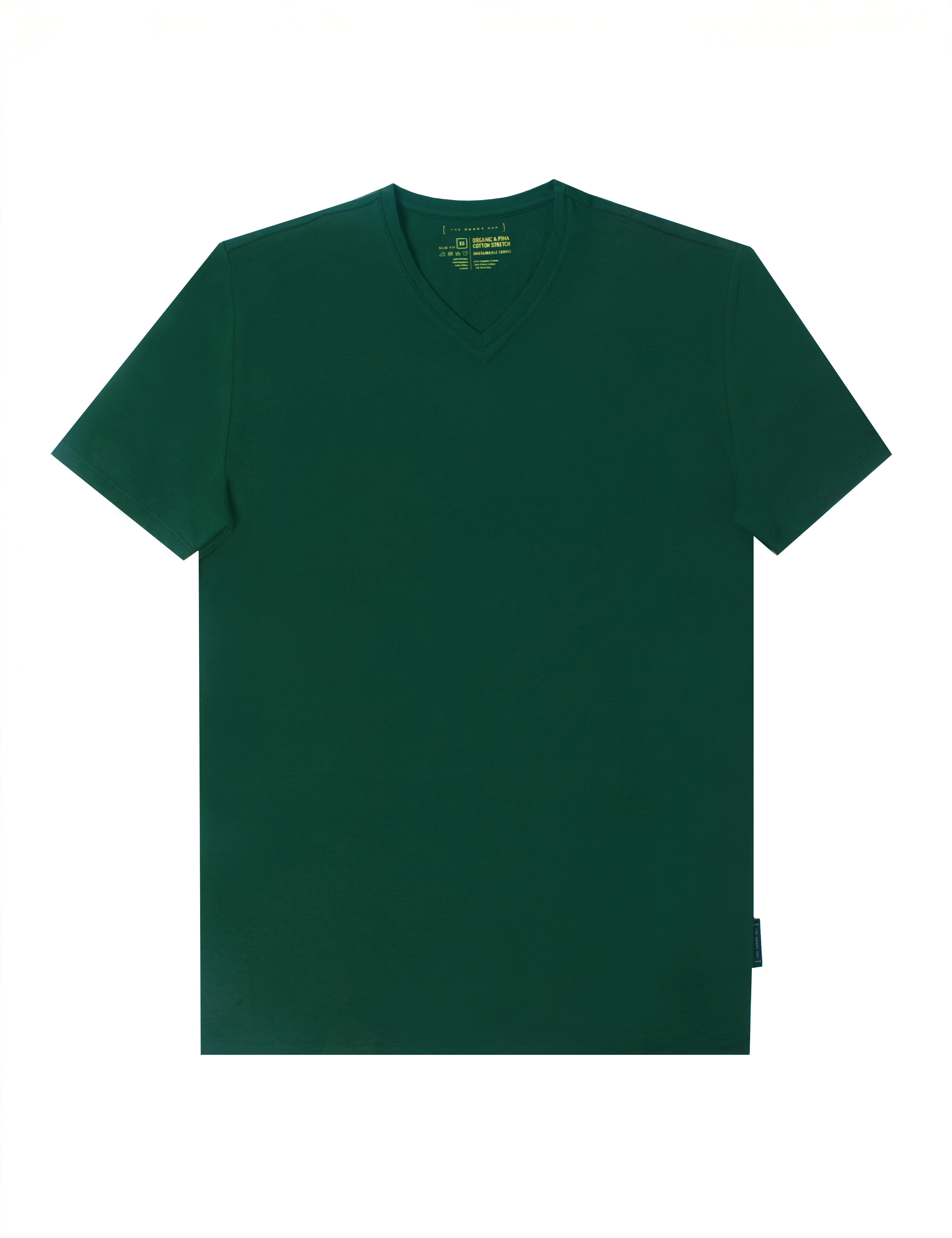 Organic and Pima Cotton V Neck T-Shirt