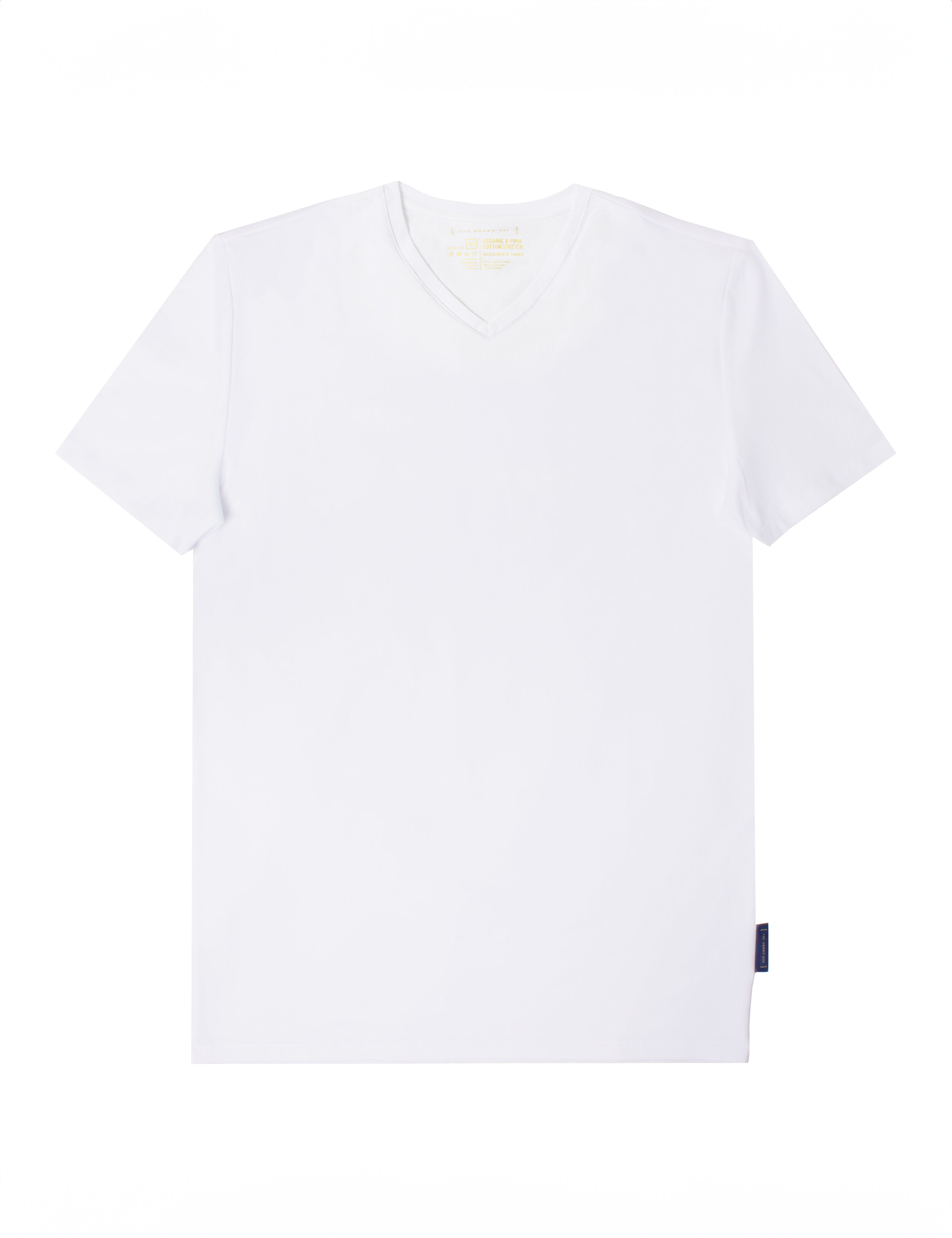 Organic and Pima Cotton V Neck T-Shirt