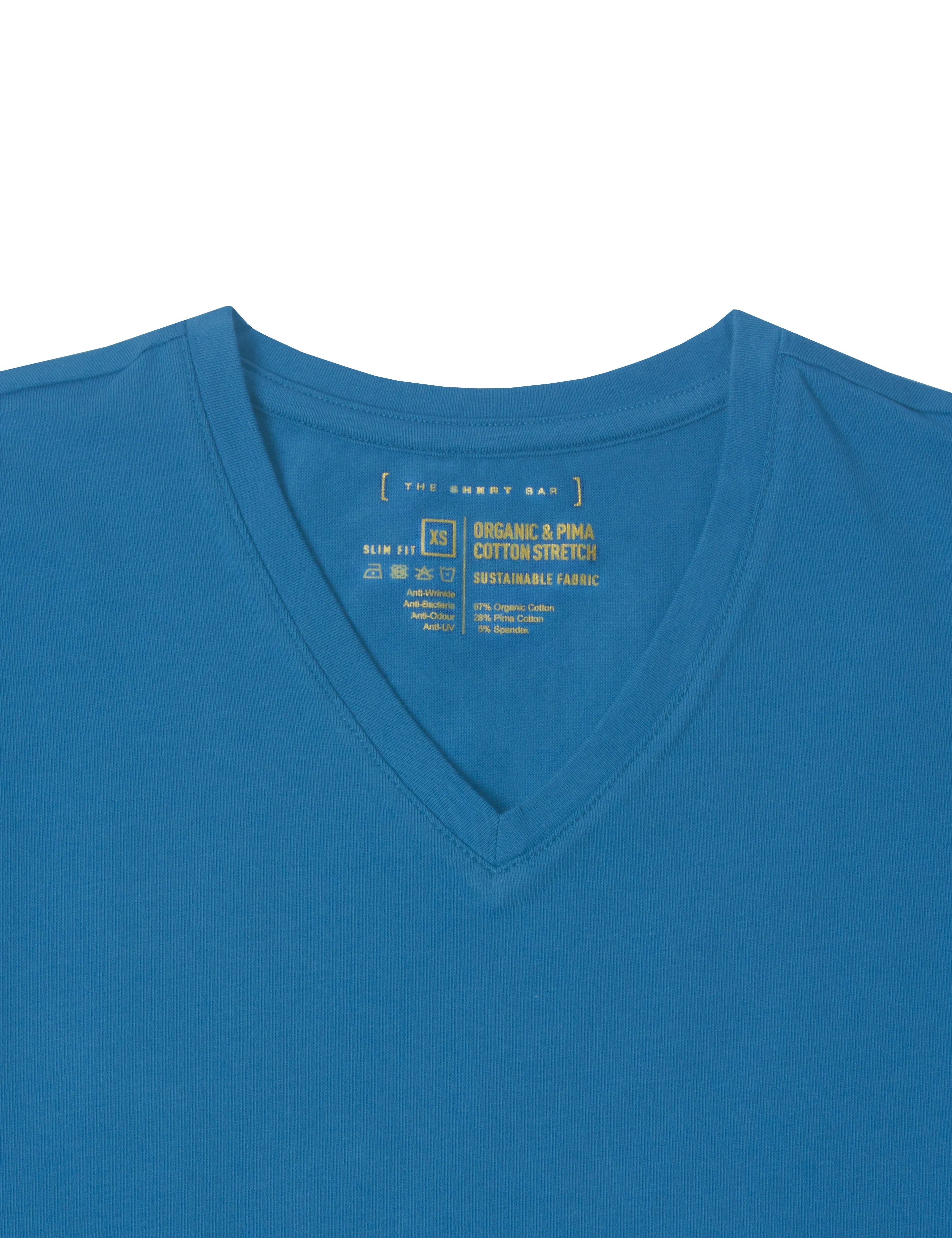 Organic and Pima Cotton V Neck T-Shirt — The Shirt Bar