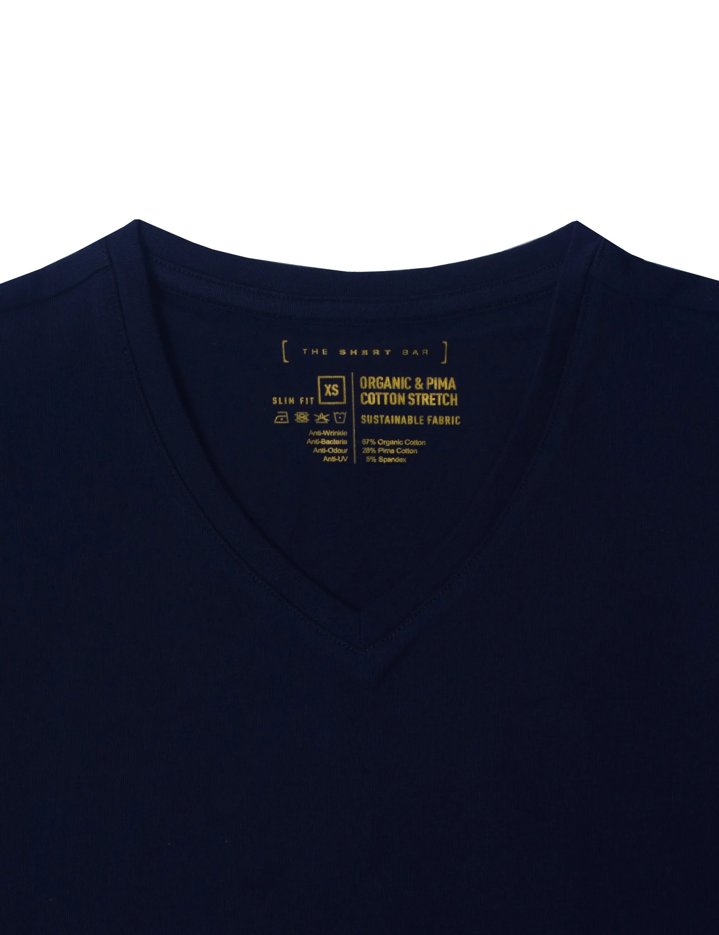 Organic and Pima Cotton V Neck T-Shirt — The Shirt Bar