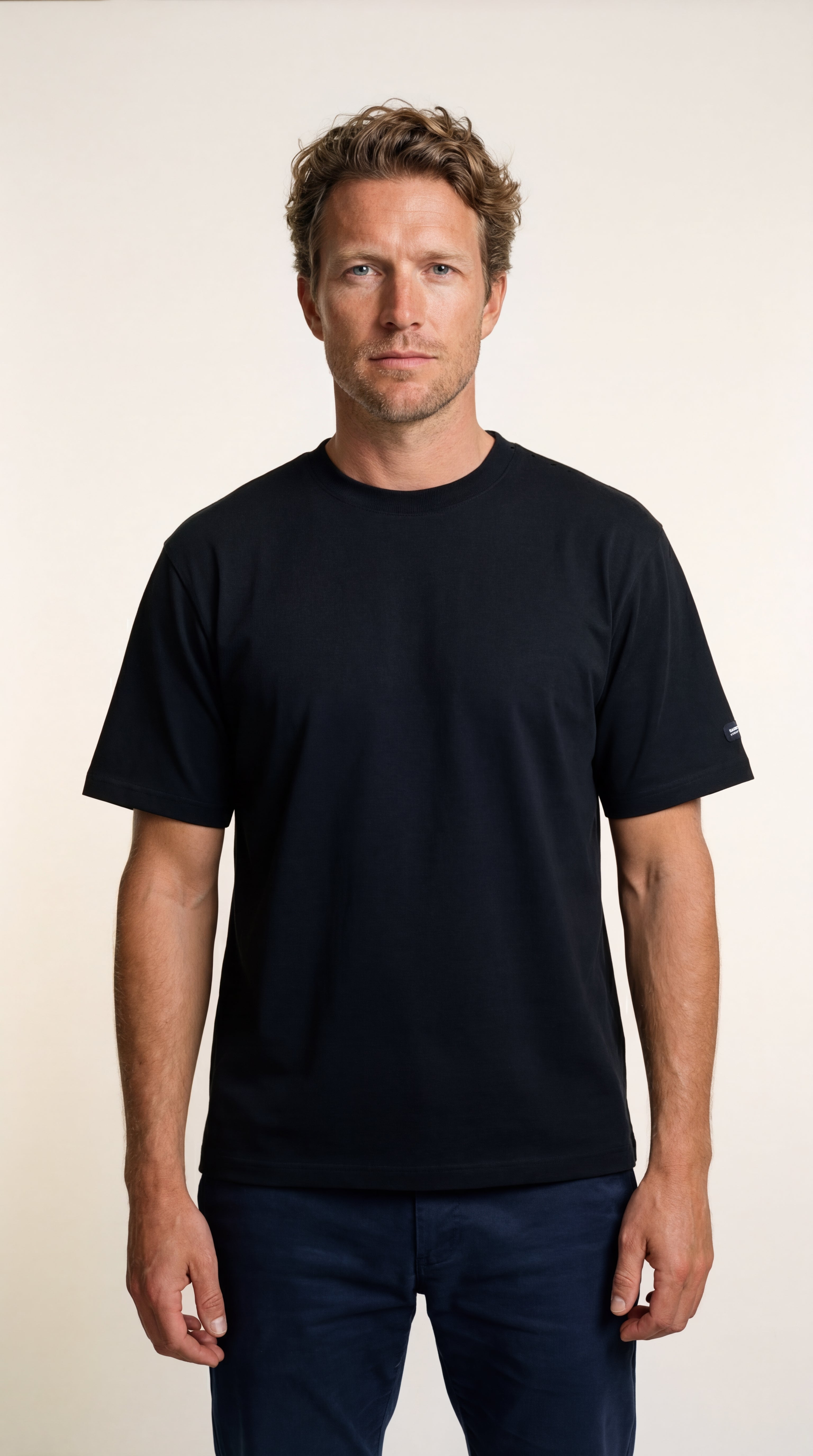 Oversized Tee with Swappable Patch