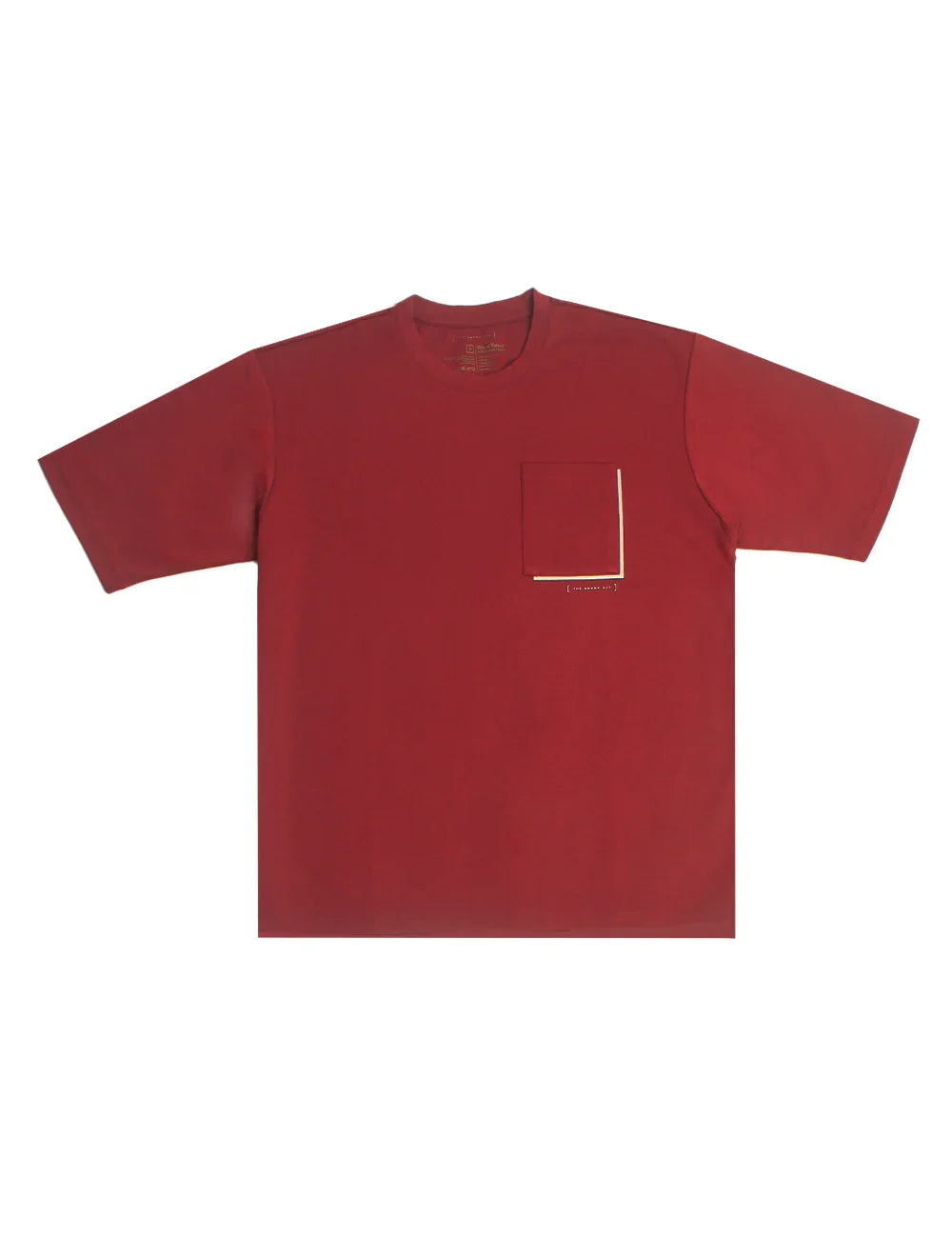 Tencel Border Pocket Oversized T-shirt
