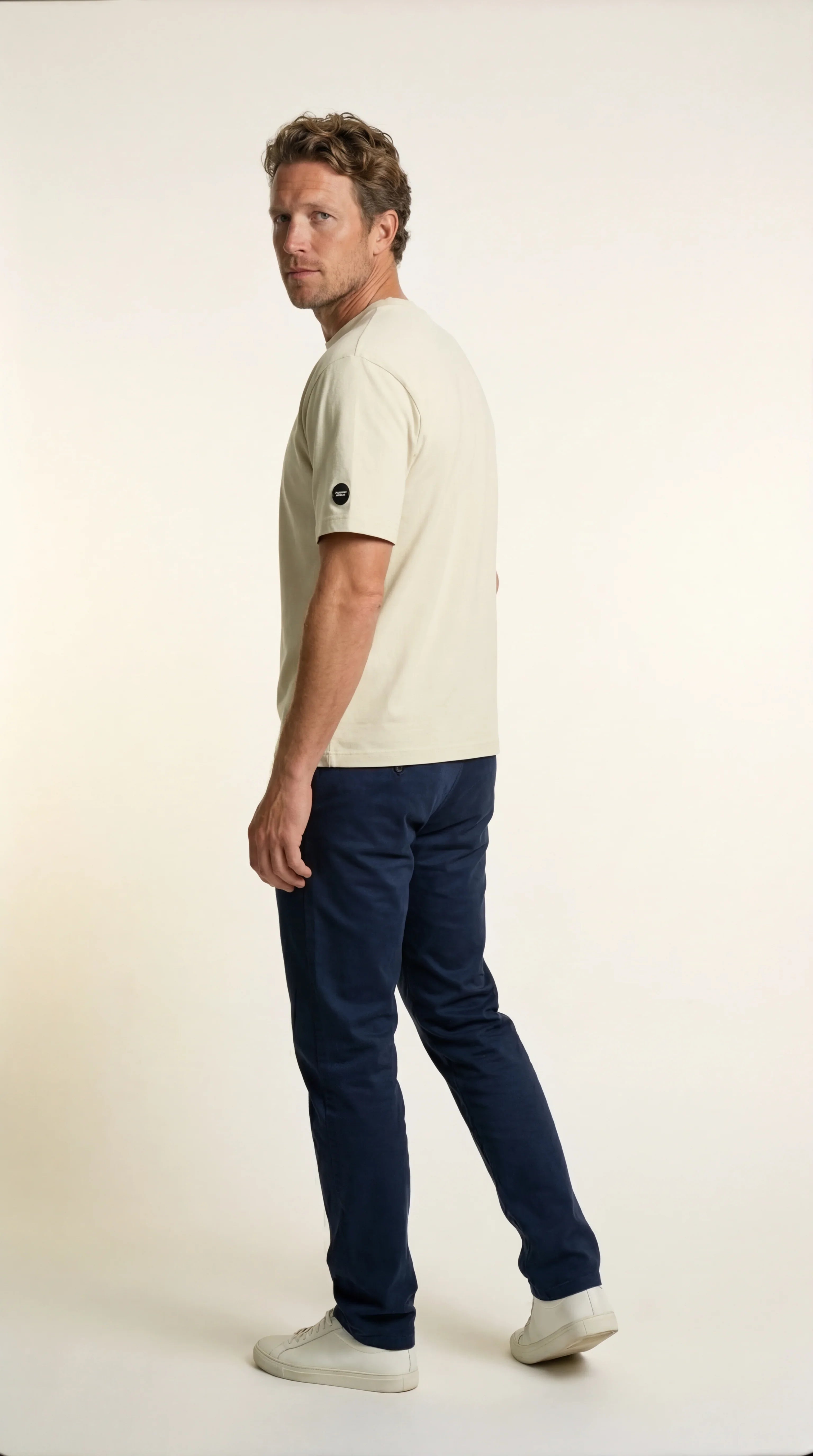 Oversized Tee with Swappable Patch