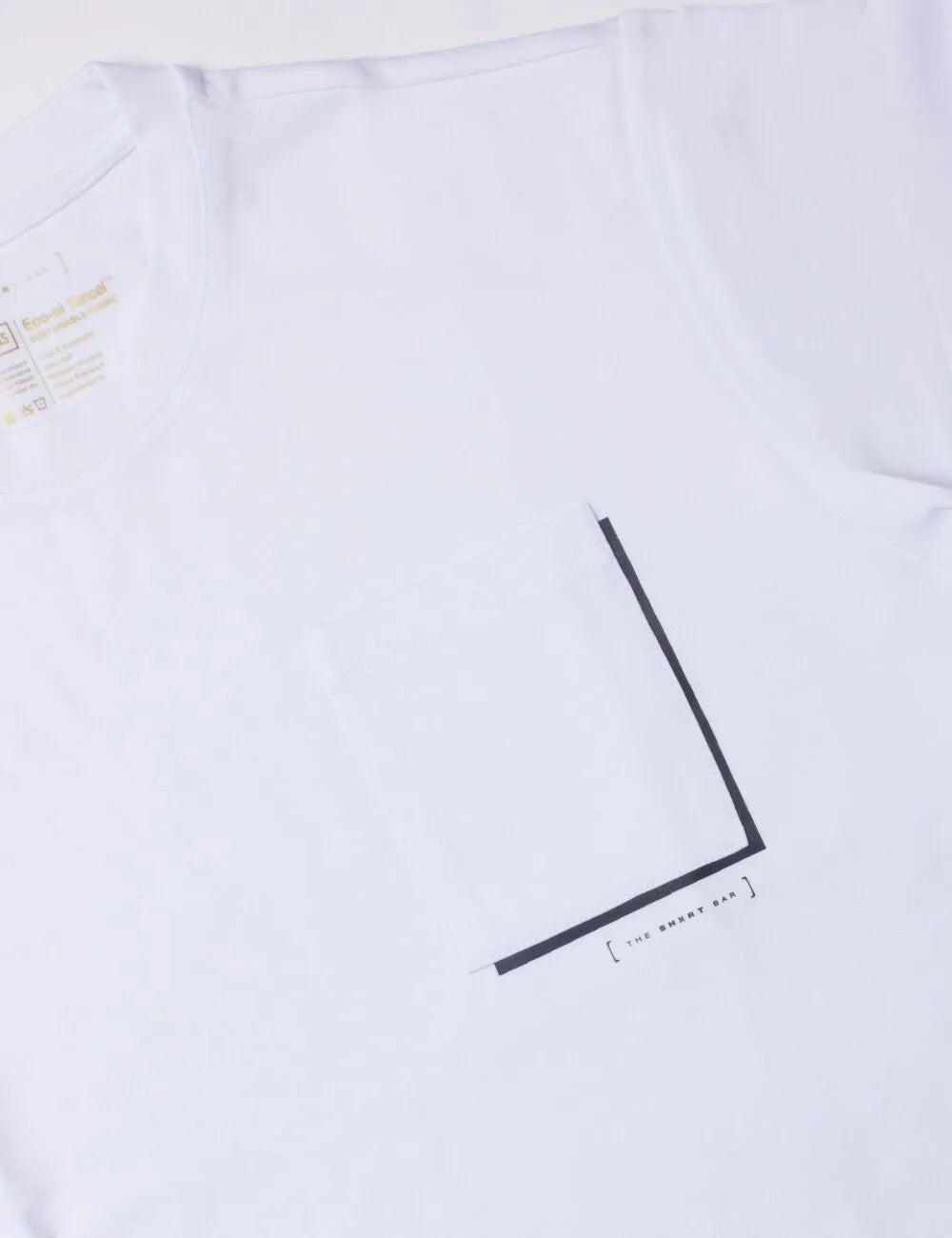 Tencel Border Pocket Oversized T-shirt