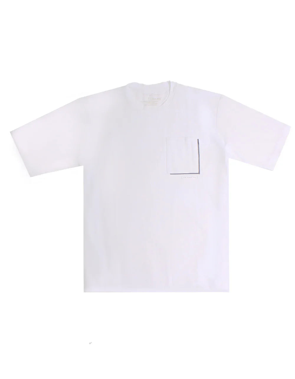 Tencel Border Pocket Oversized T-shirt