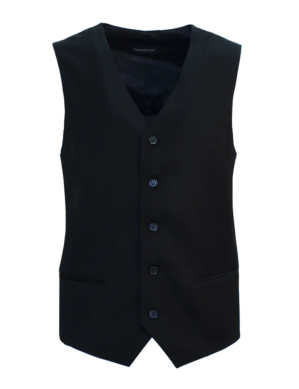Slim Fit Single Breasted Vest — The Shirt Bar