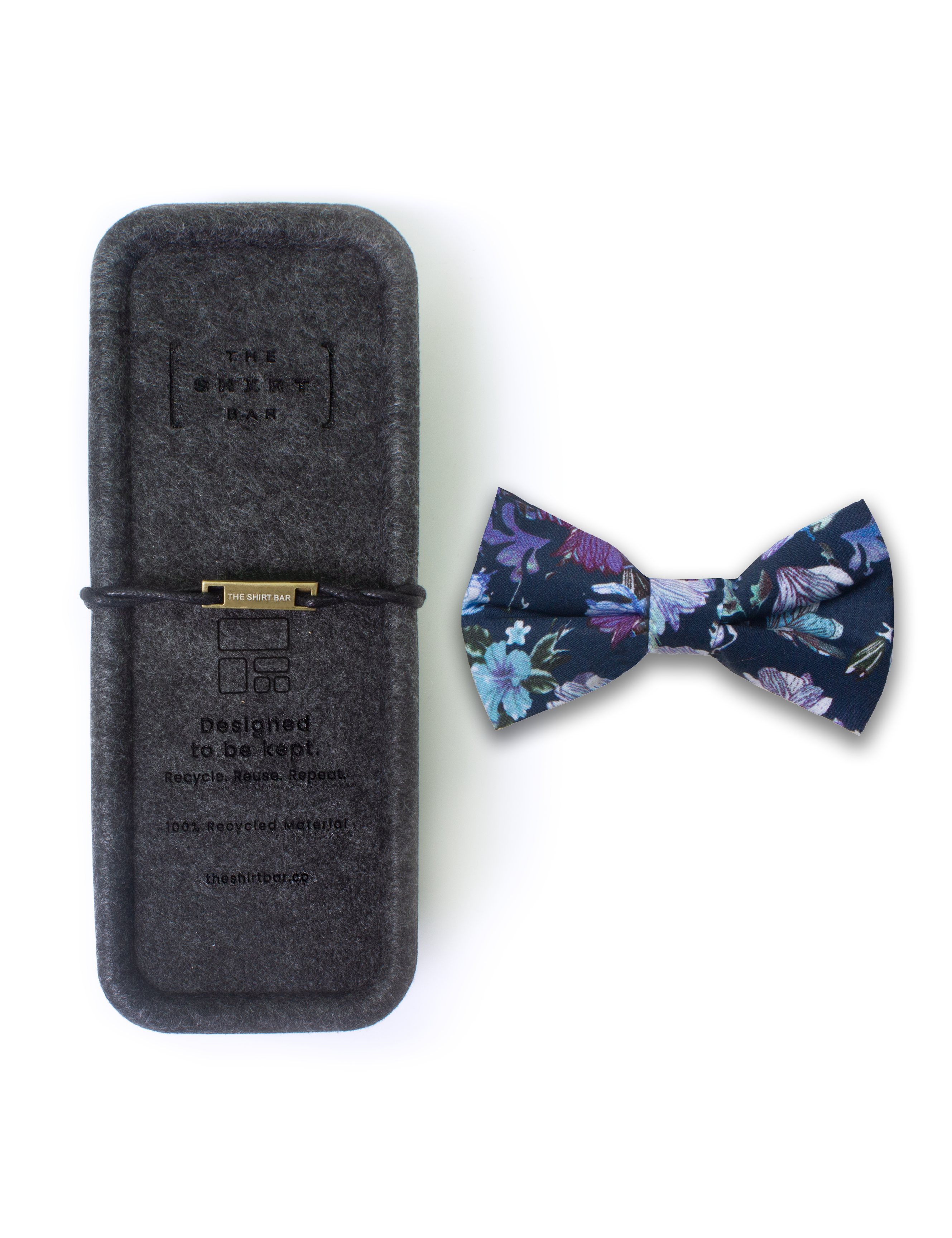 Garden City SG Inspired Print Woven Bowtie — The Shirt Bar