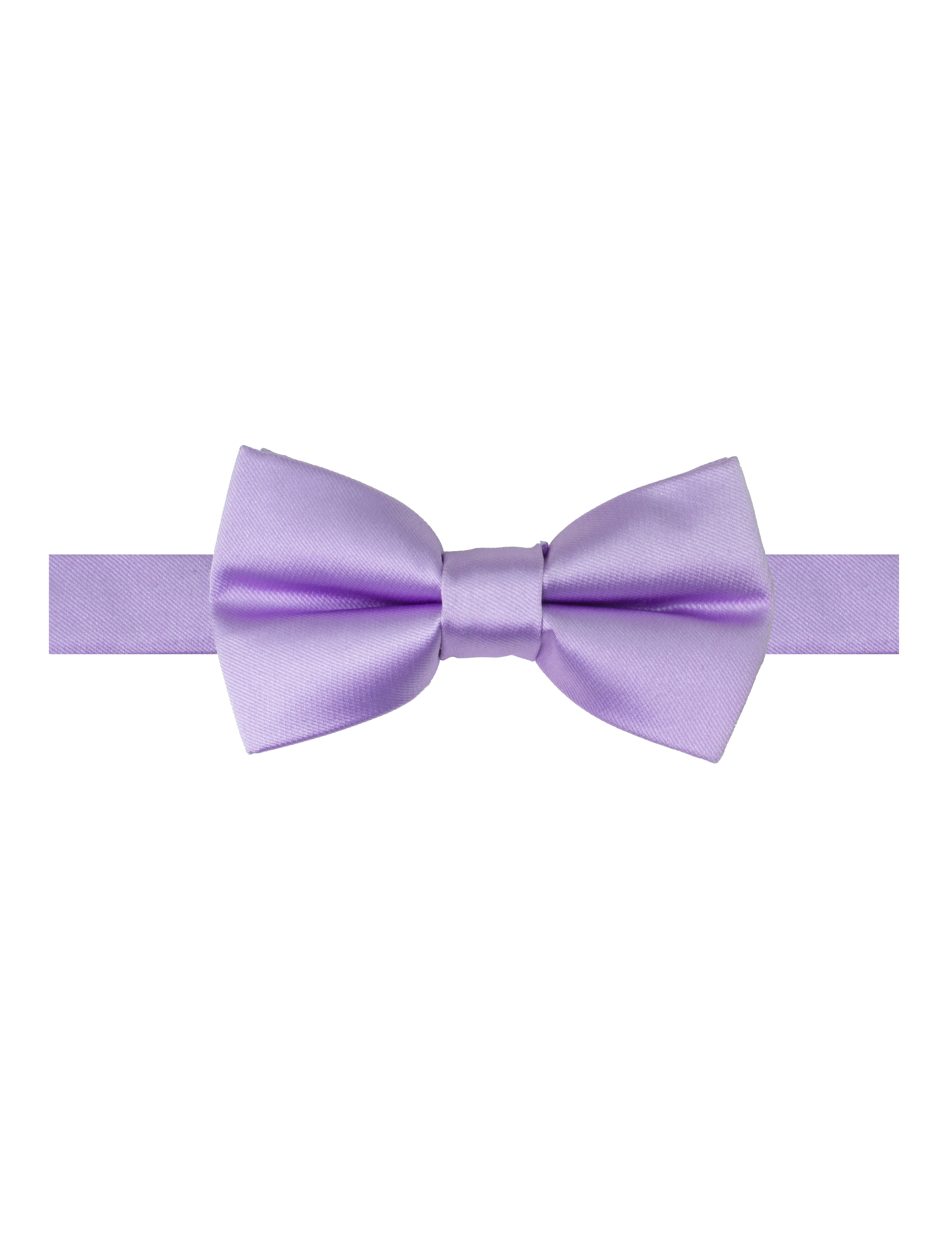Solid Lilac Woven Bowtie