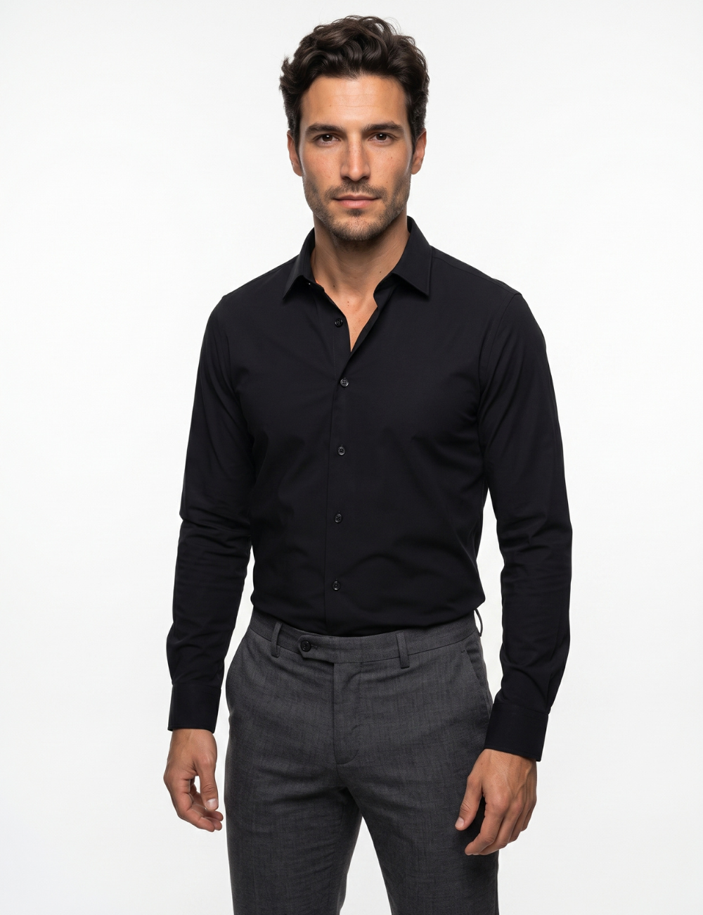 Everyday Comfort: Multi-Way Stretch 2-Ply Single Cuff