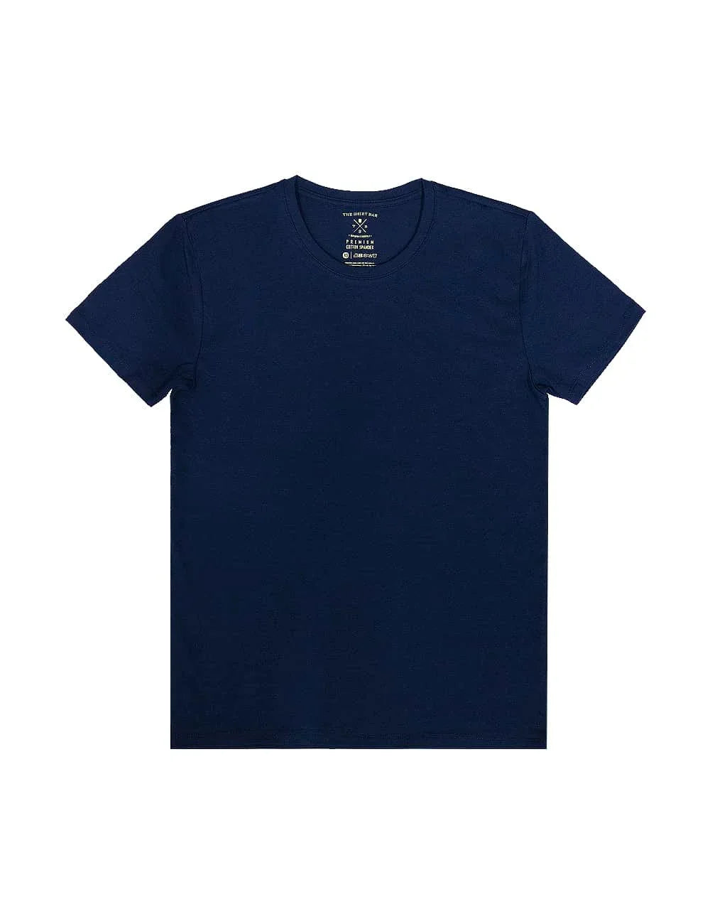 Premium Cotton Stretch Crew Neck Slim Fit T-Shirt — The Shirt Bar