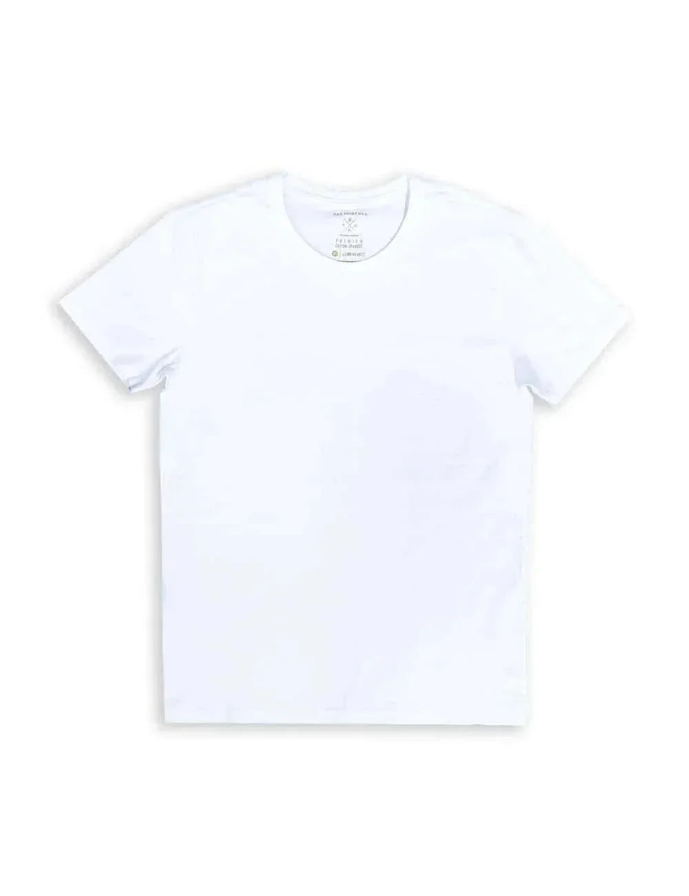 Premium Cotton Stretch Crew Neck Slim Fit T-Shirt — The Shirt Bar