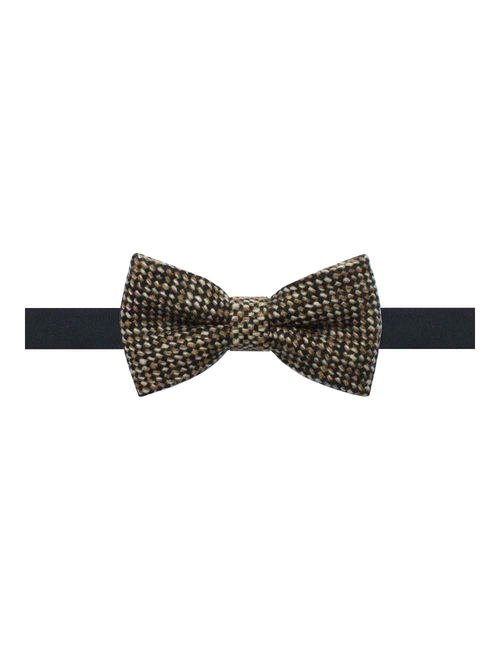 Black and Brown Weave Bowtie