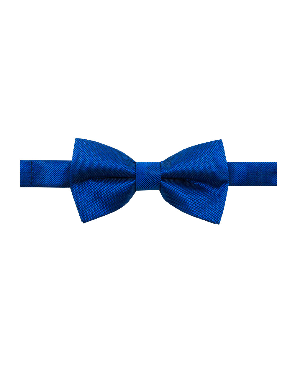 Blue Dobby Woven Bowtie