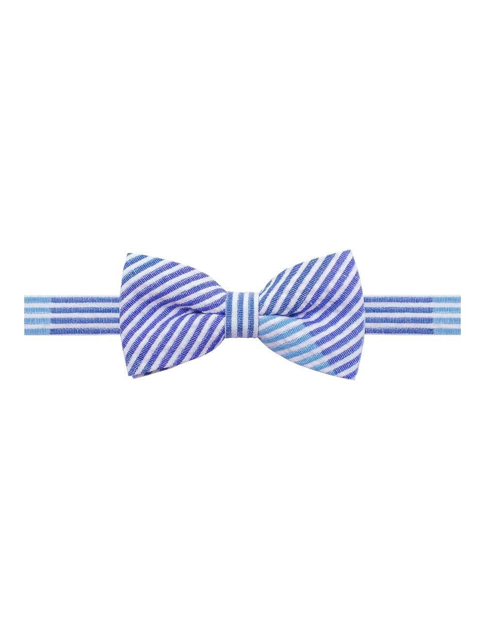 Blue Stripes Bowtie
