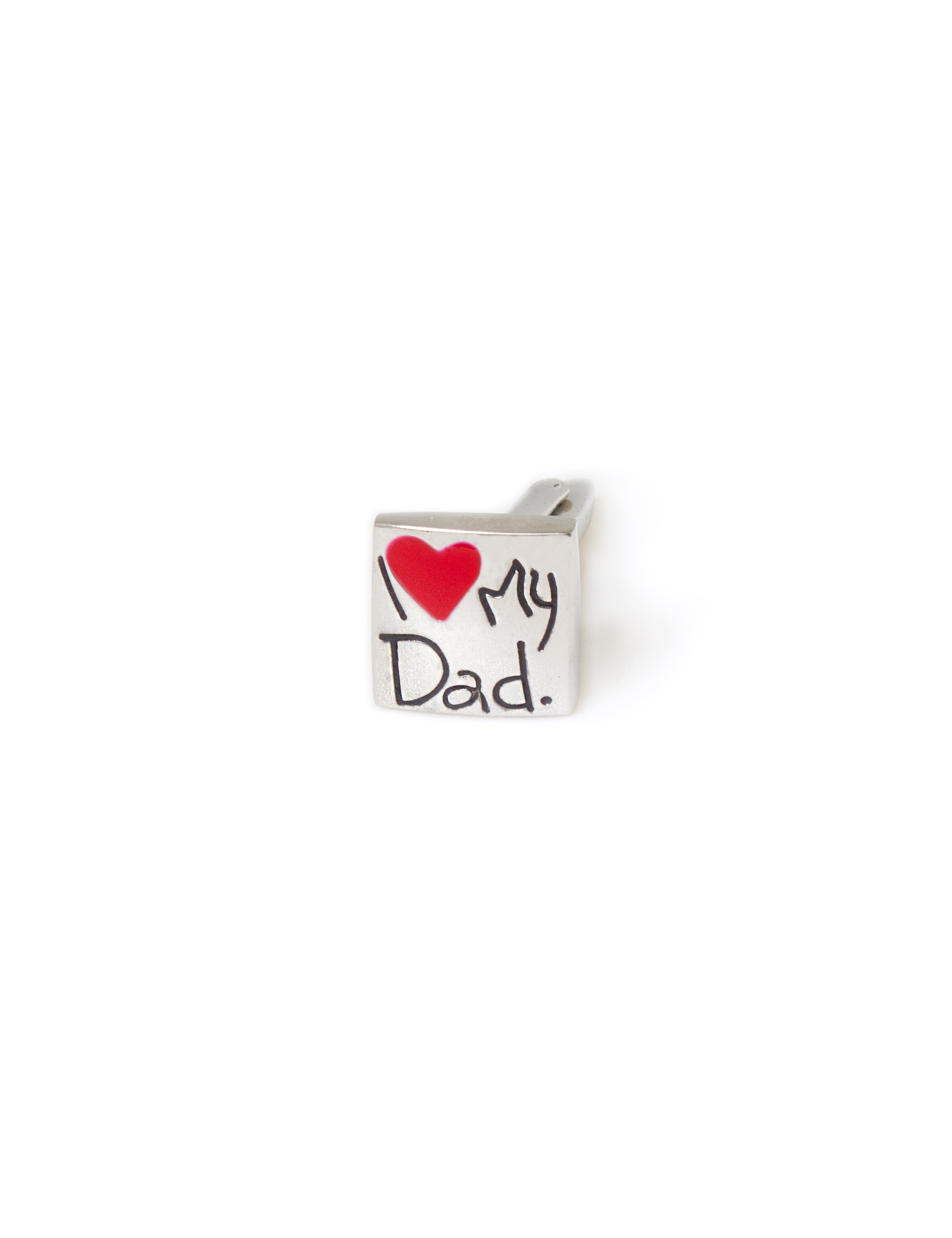 I Love My Dad Cufflink