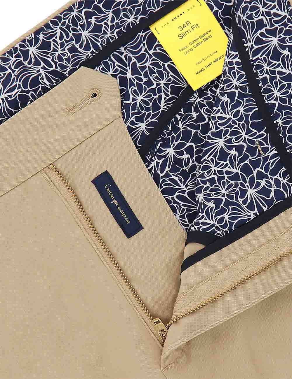 Cotton Stretch Slim Fit Casual Chino Pants