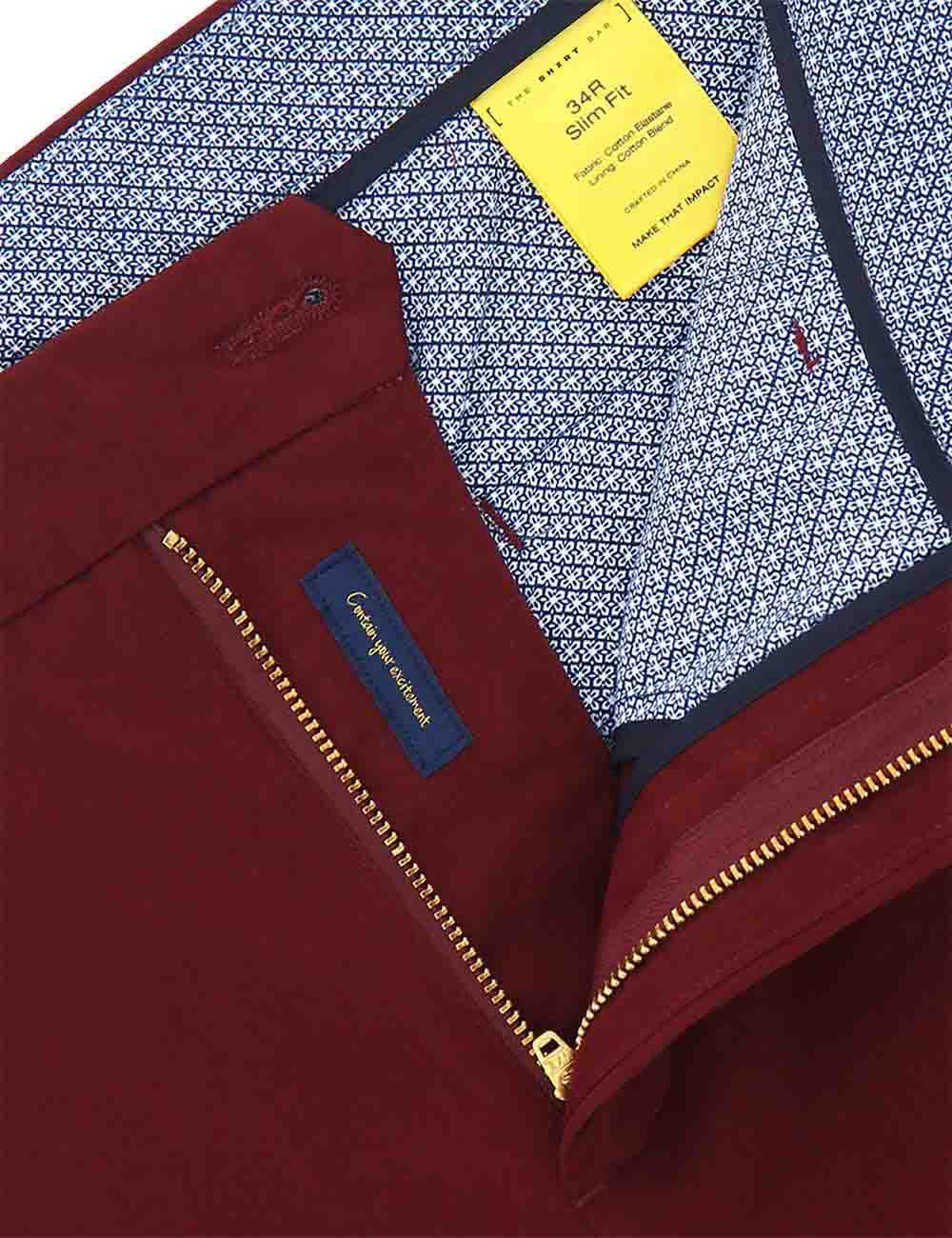 Cotton Stretch Slim Fit Casual Chino Pants