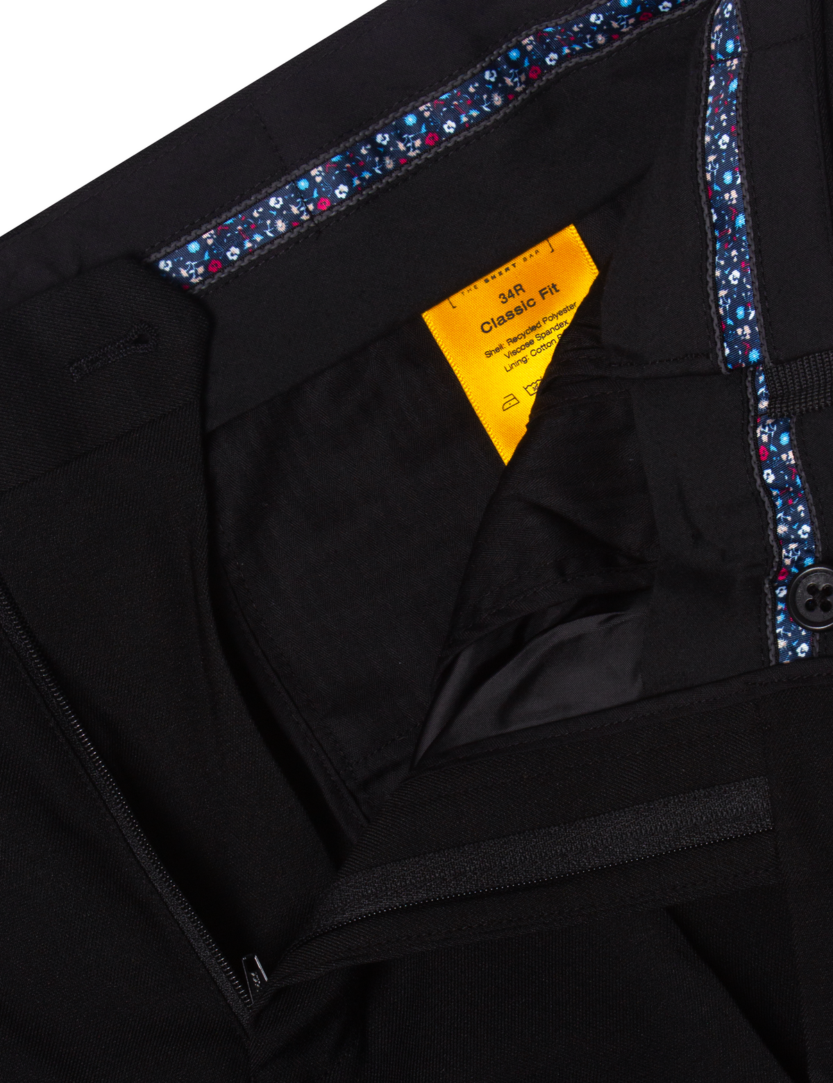 Jetsetter Spill Resist Flexi Waist Classic Fit Dress Pants