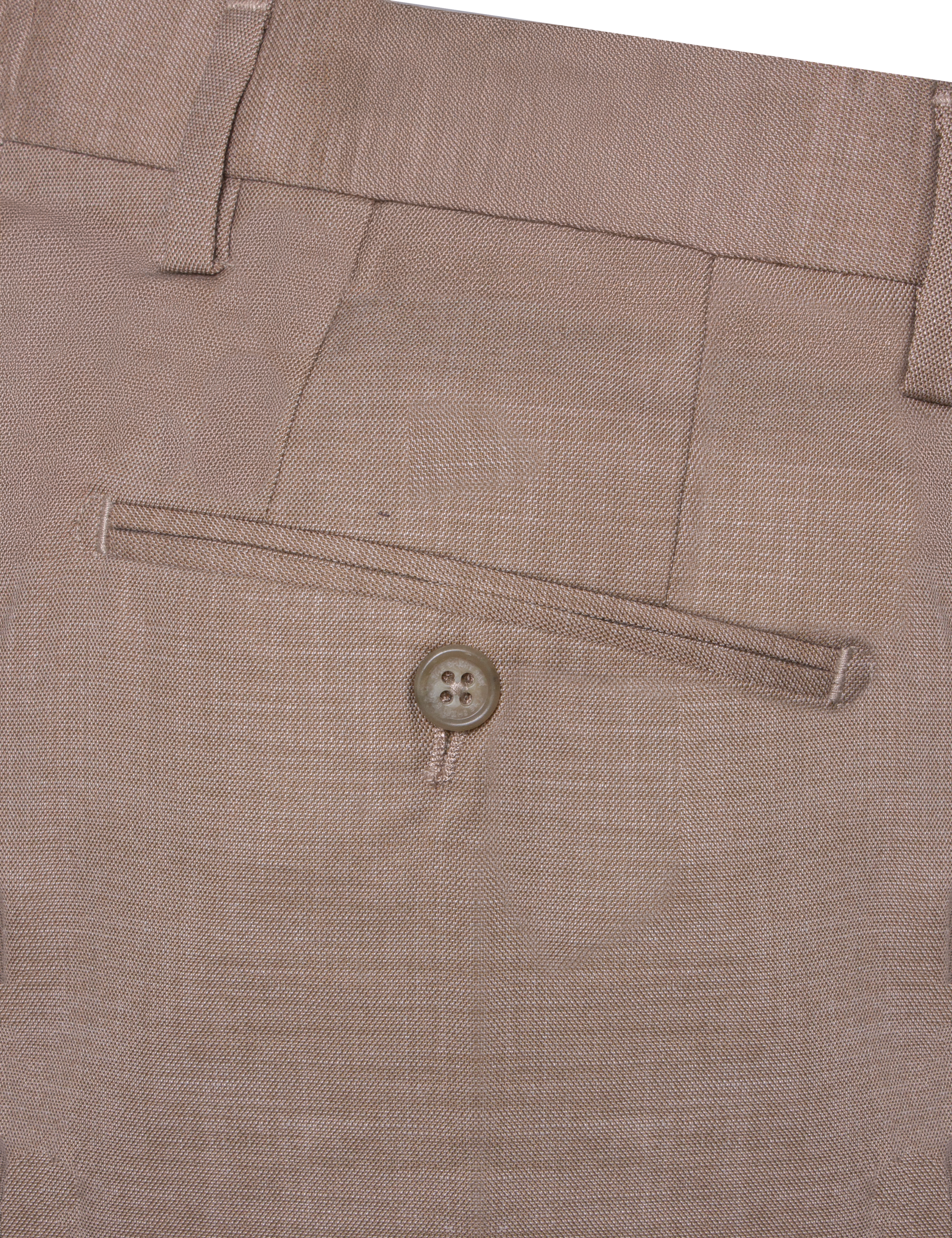 Brown Jetsetter Flexi Waist Tailored Fit Dress Pants