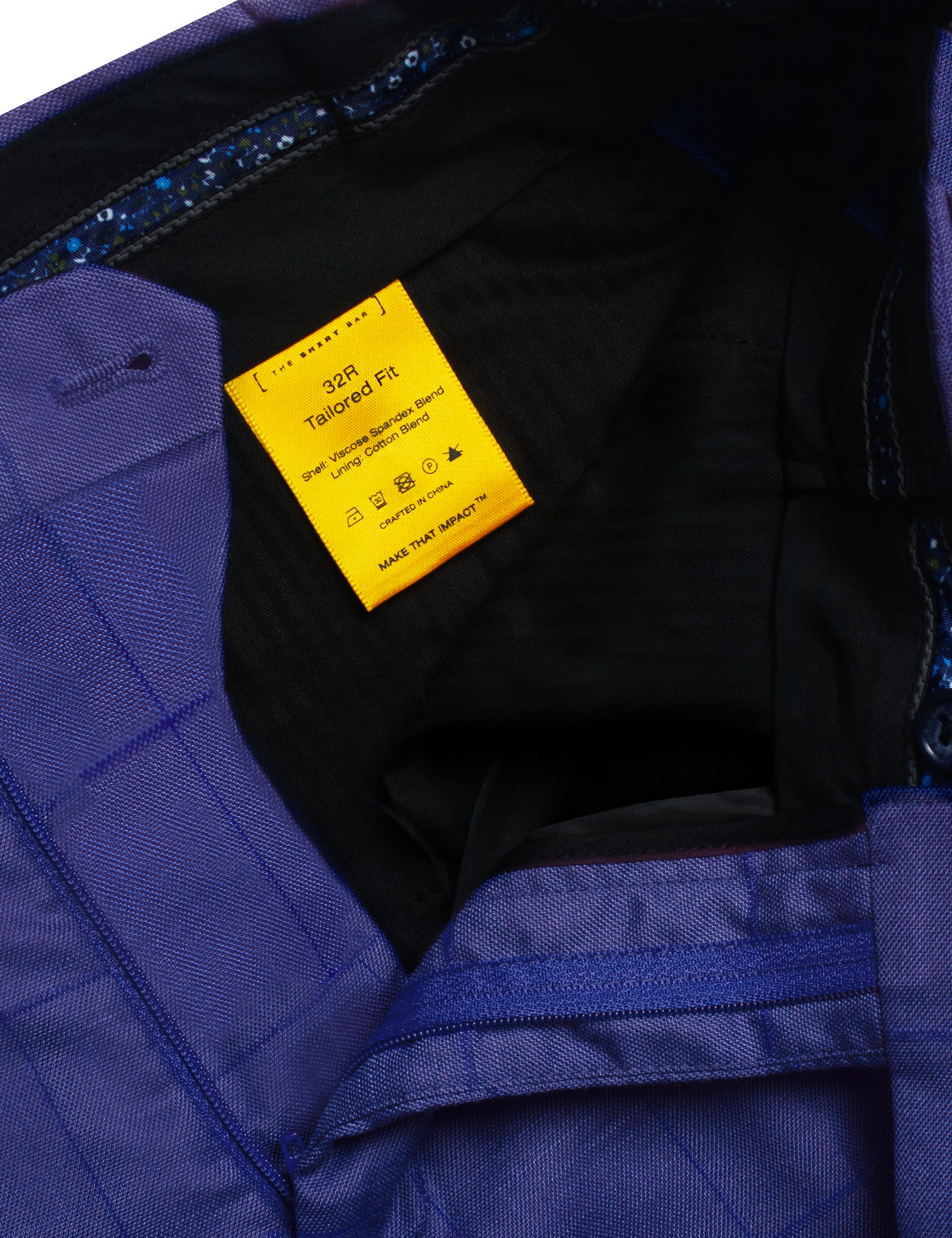 Checks Jetsetter Flexi Waist Tailored Fit Dress Pants