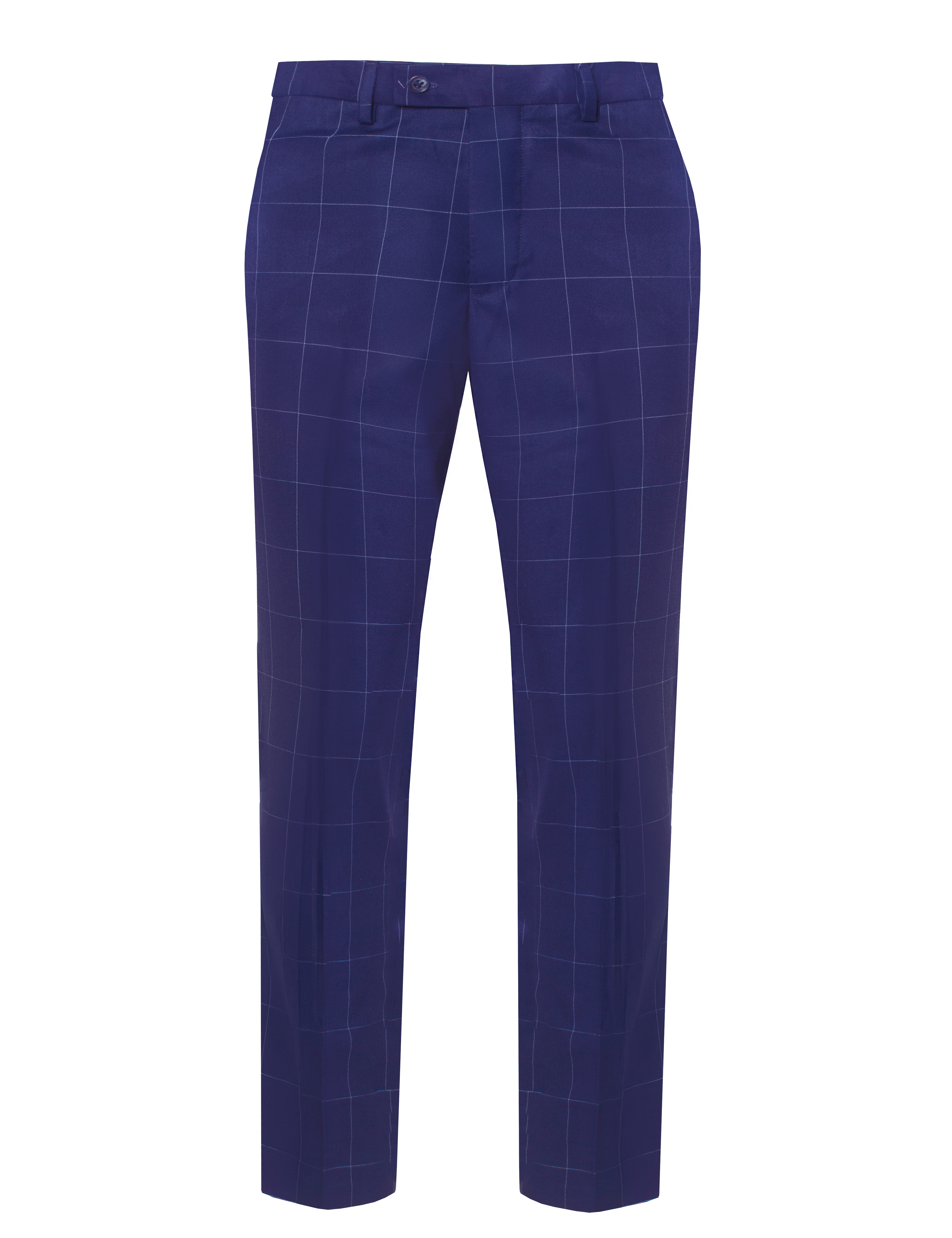 Checks Jetsetter Flexi Waist Tailored Fit Dress Pants
