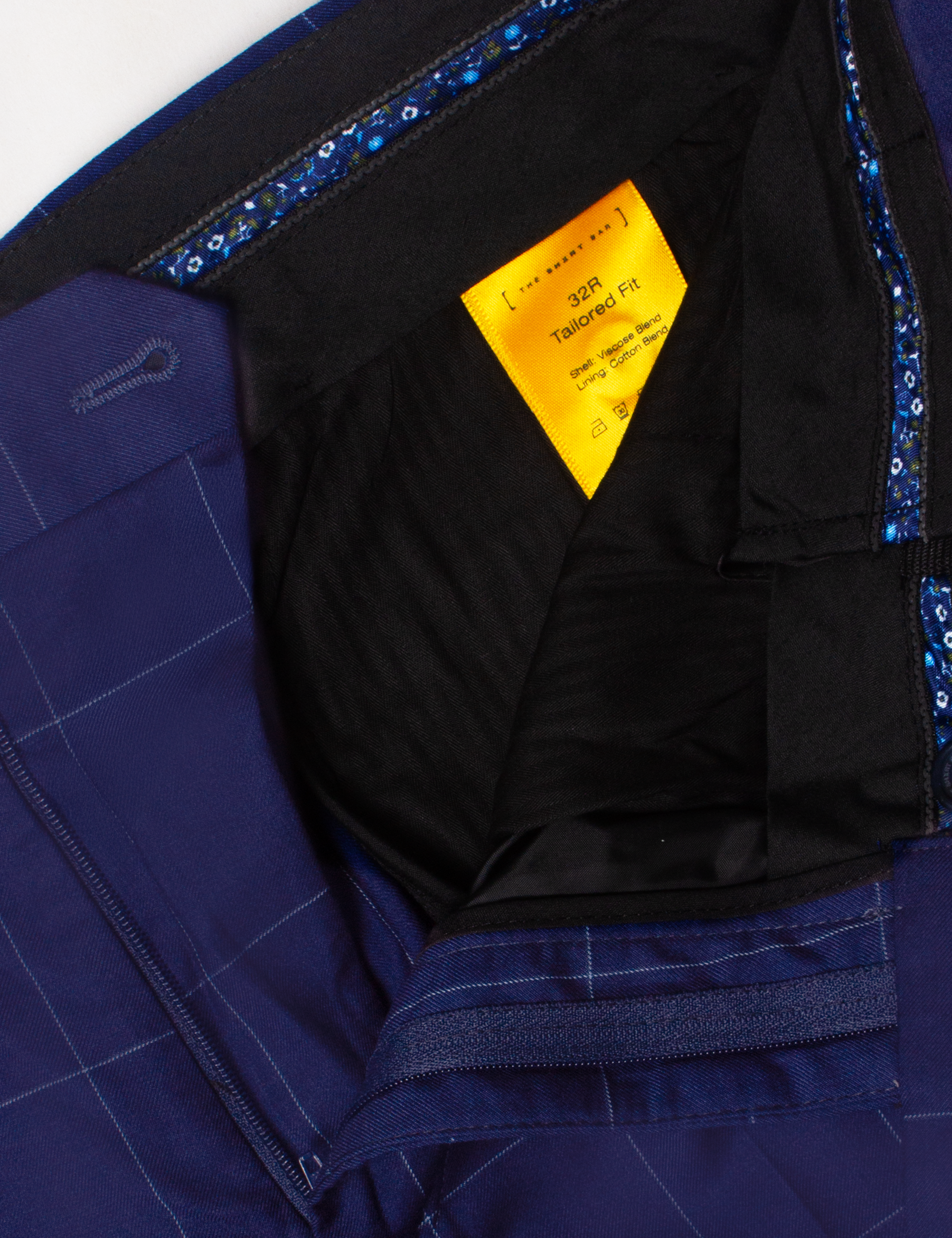 Checks Jetsetter Flexi Waist Tailored Fit Dress Pants