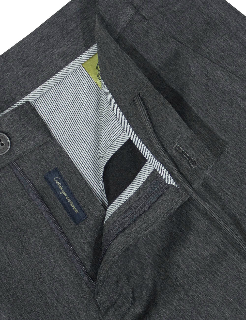 Tailored Fit Cropped Dress Pants