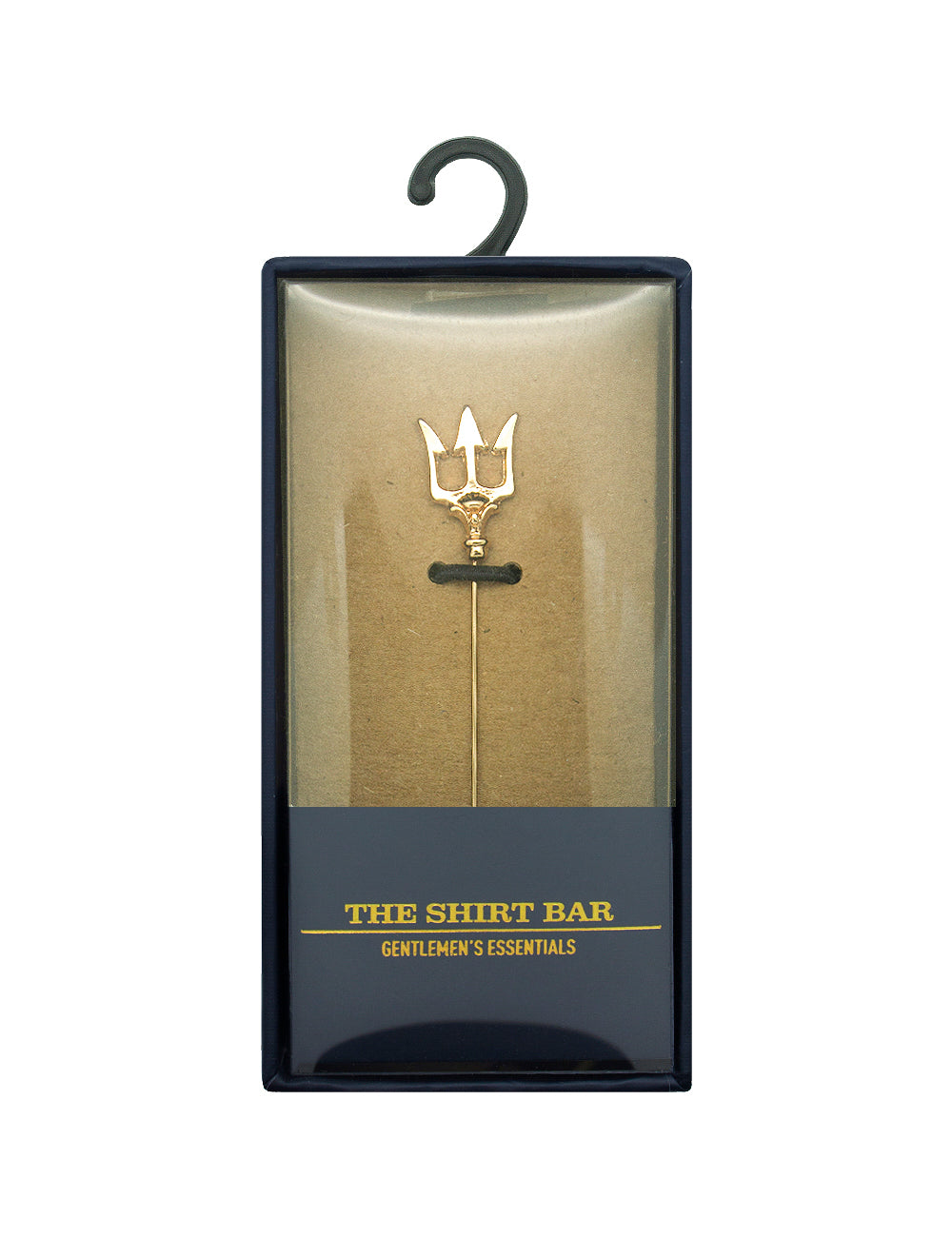 Gold Trident Lapel Pin
