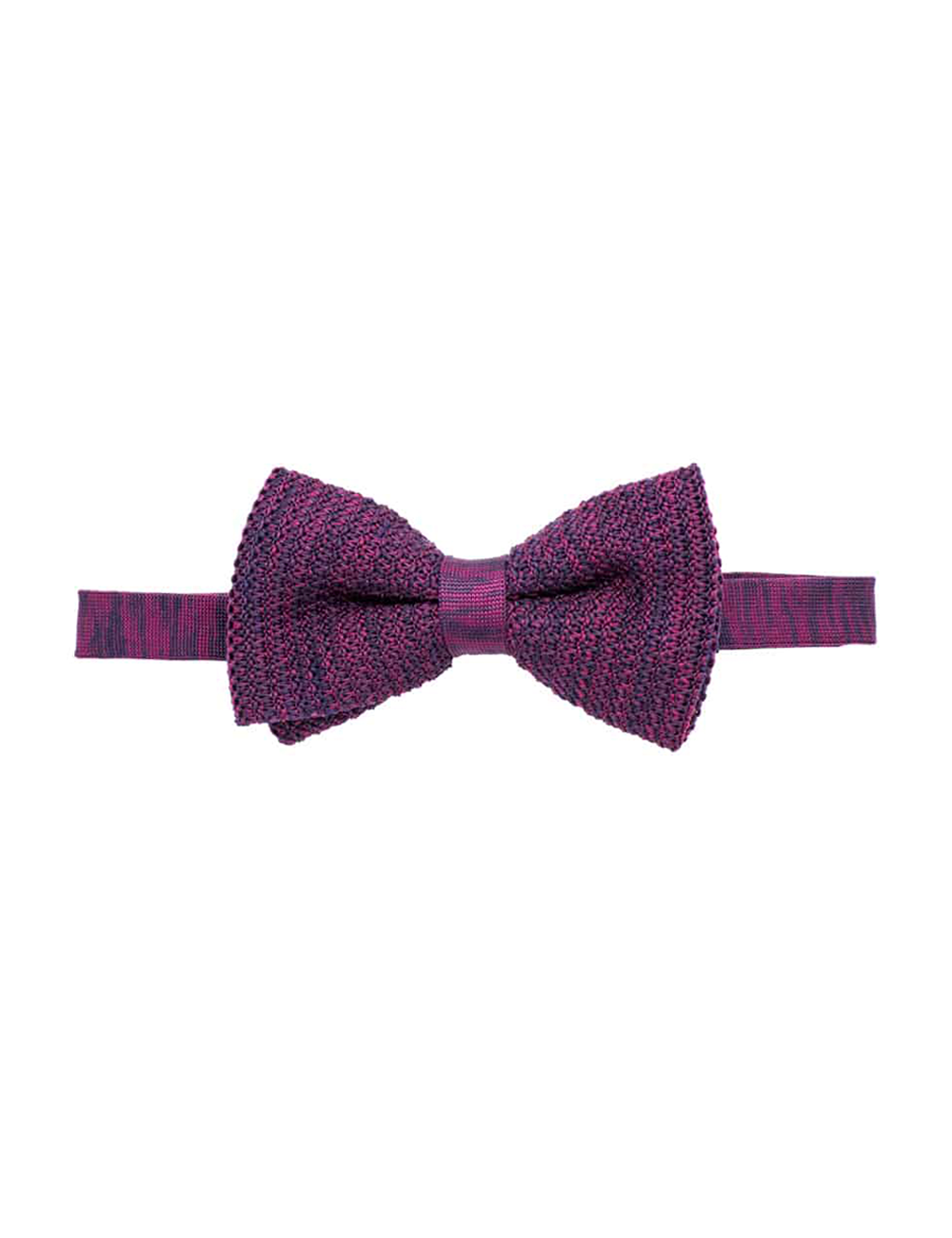 Maroon Mix Knitted Bowtie — The Shirt Bar