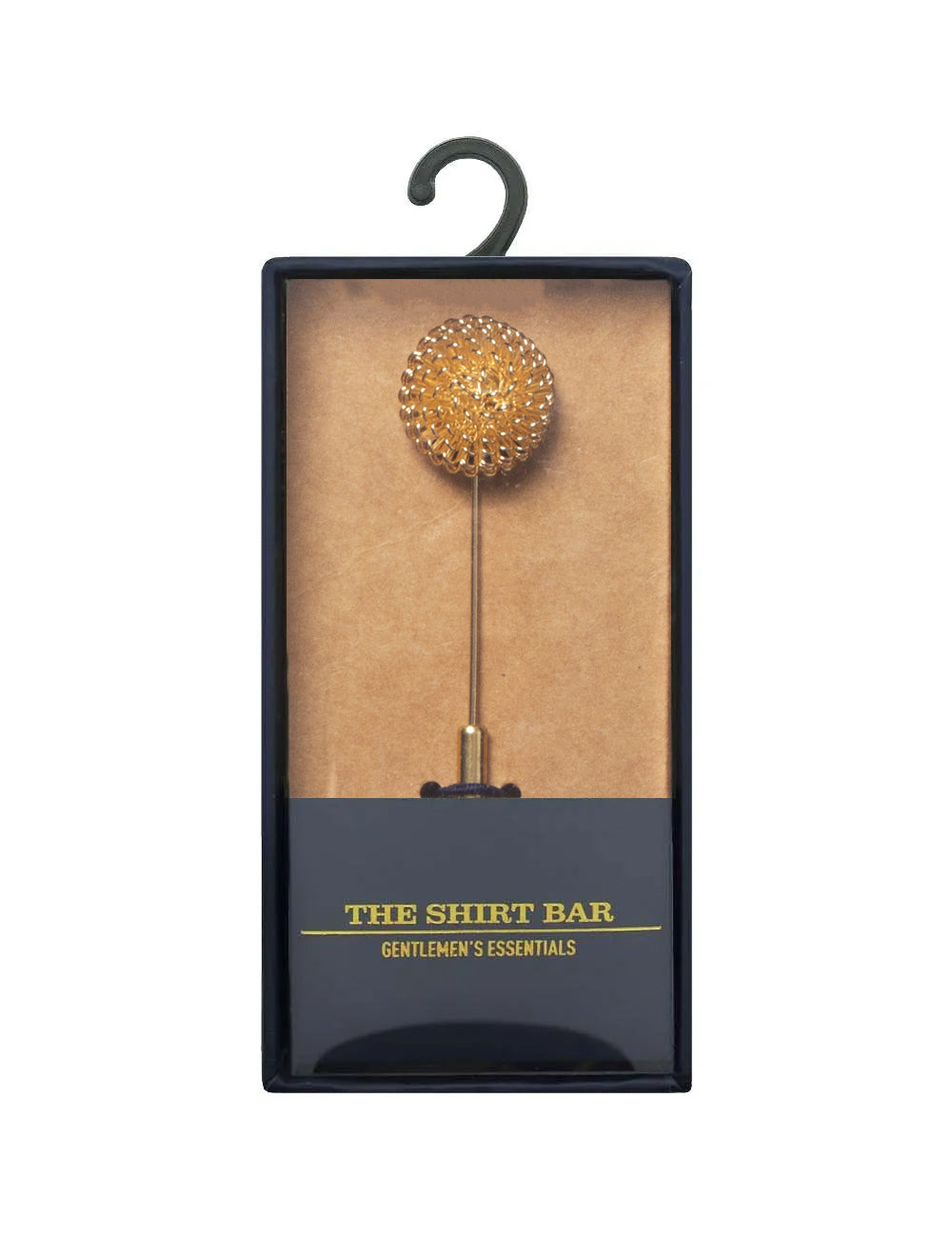 Gold Floral Lapel Pin