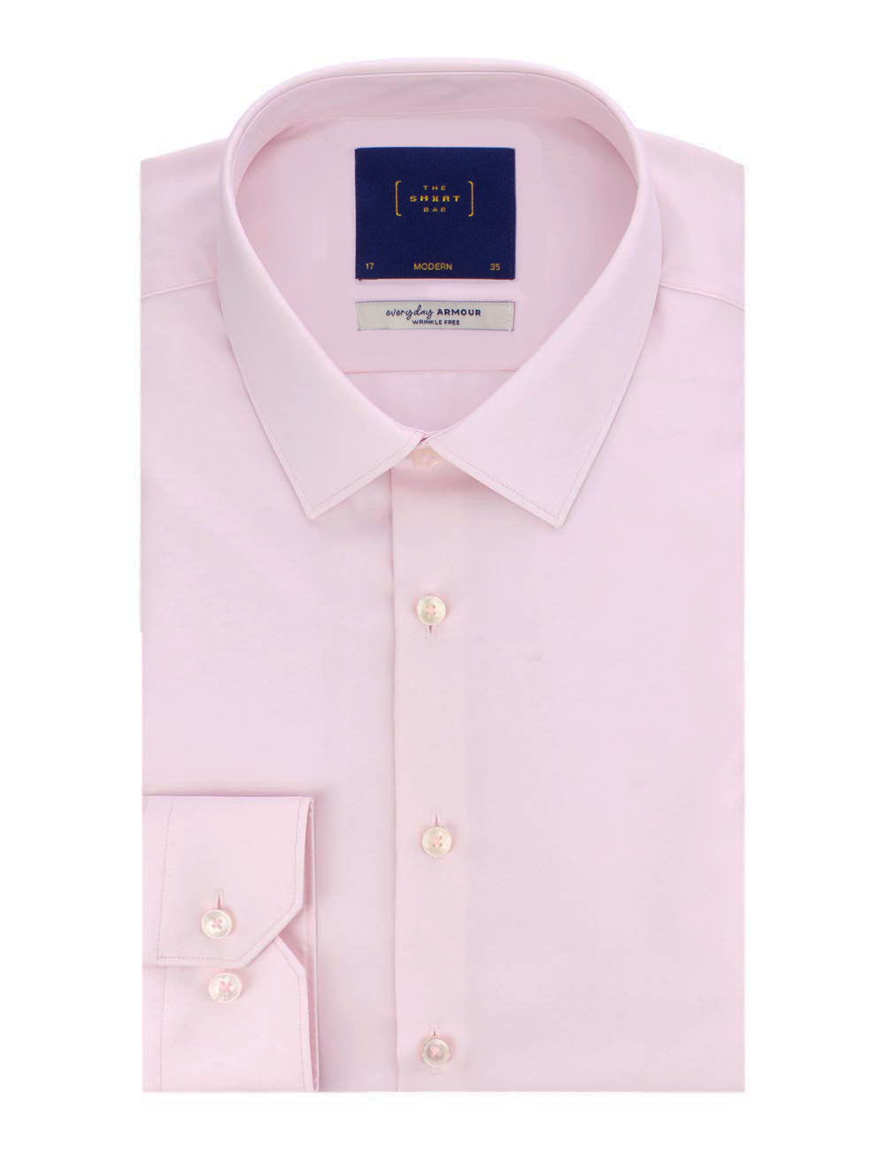 Everyday Armour Collection: Twill Double-Ply Wrinkle-free Modern Fit Long Sleeve Shirt