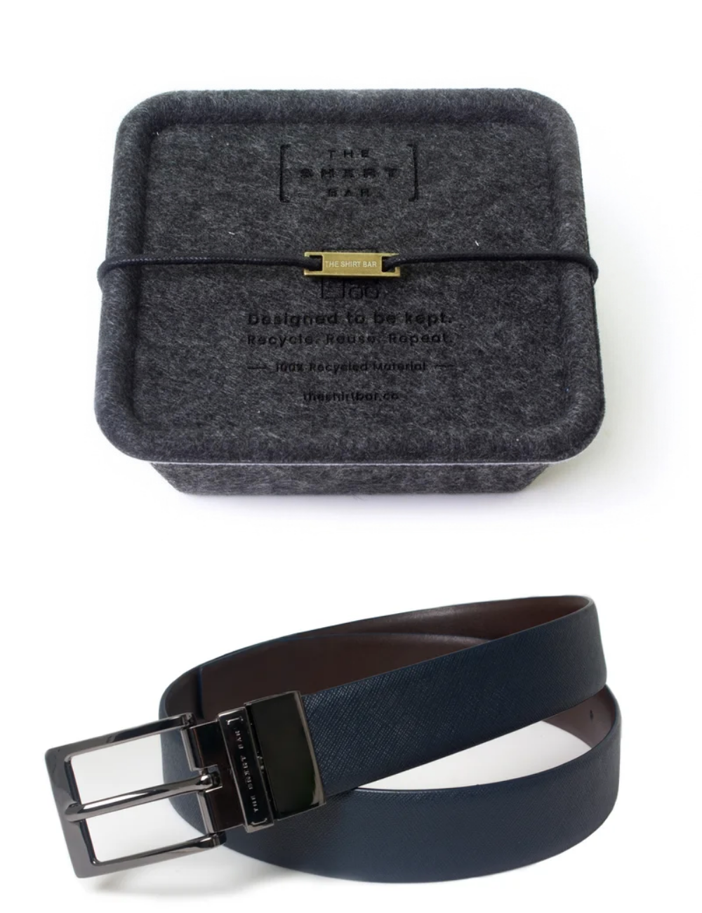 Reversible Leather Belt