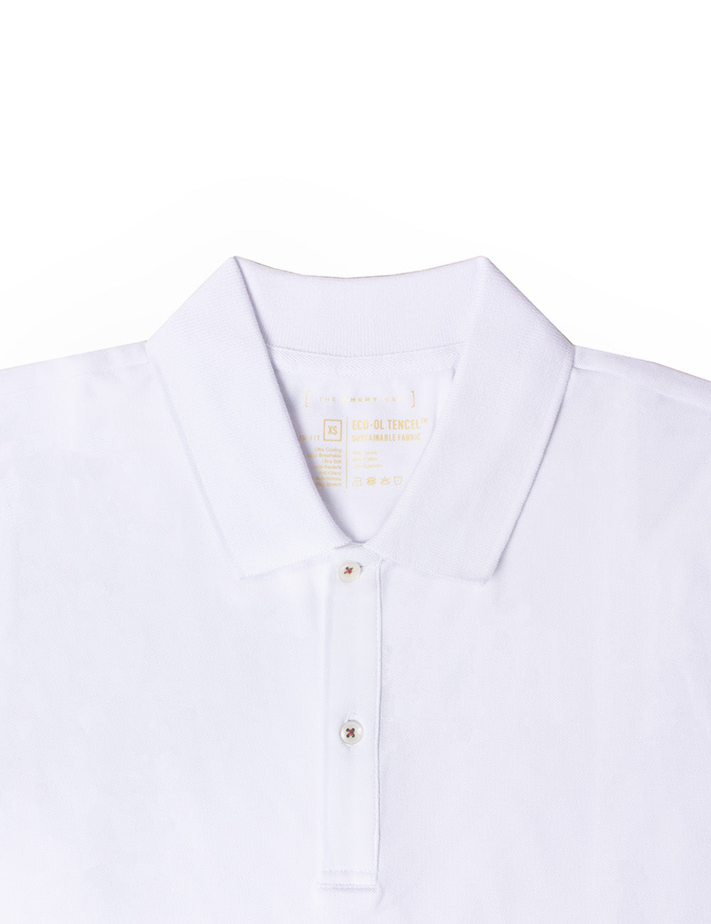 Tencel Stretch Slim Fit Polo T-Shirt