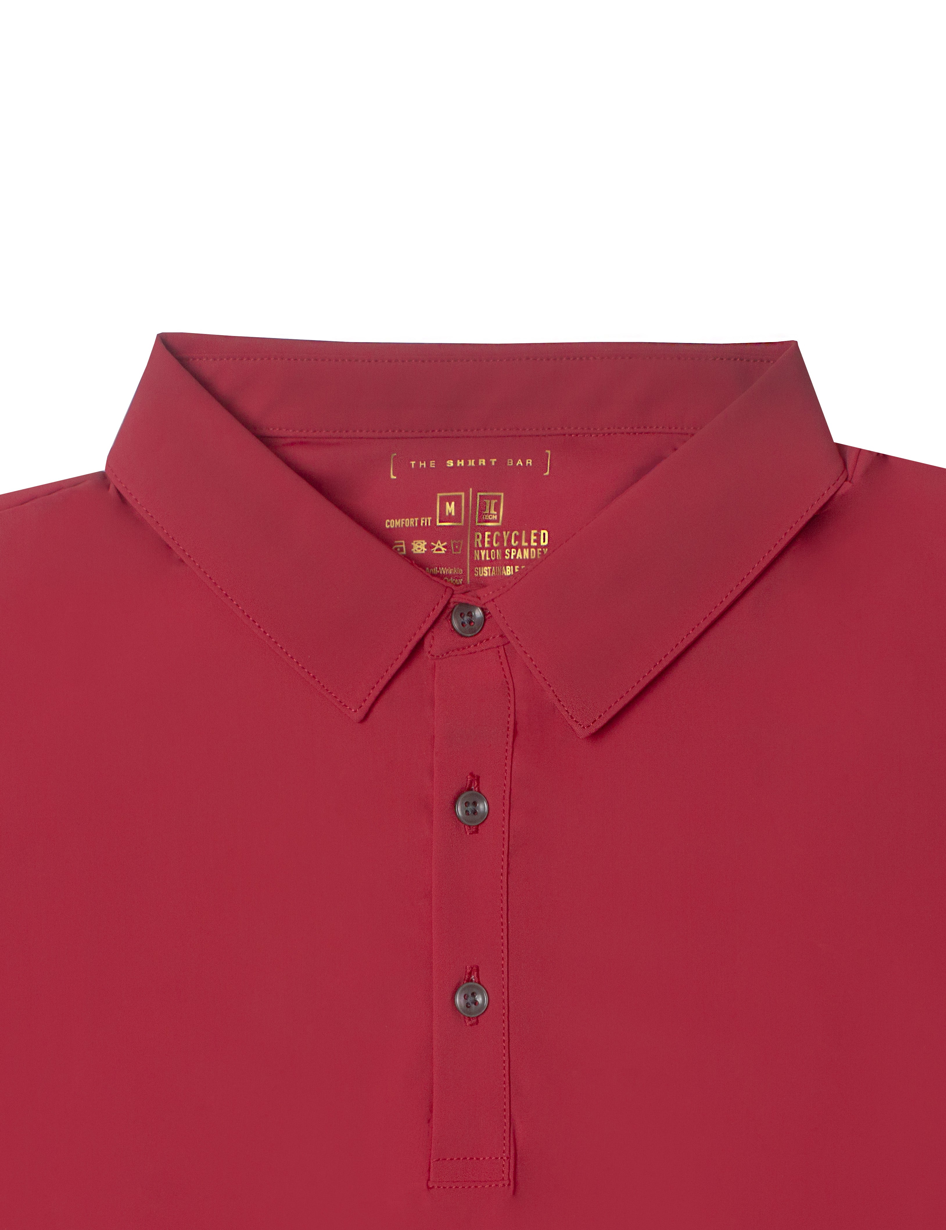 Comfort Fit Solid Color ][ Tech Active Polo T-Shirt