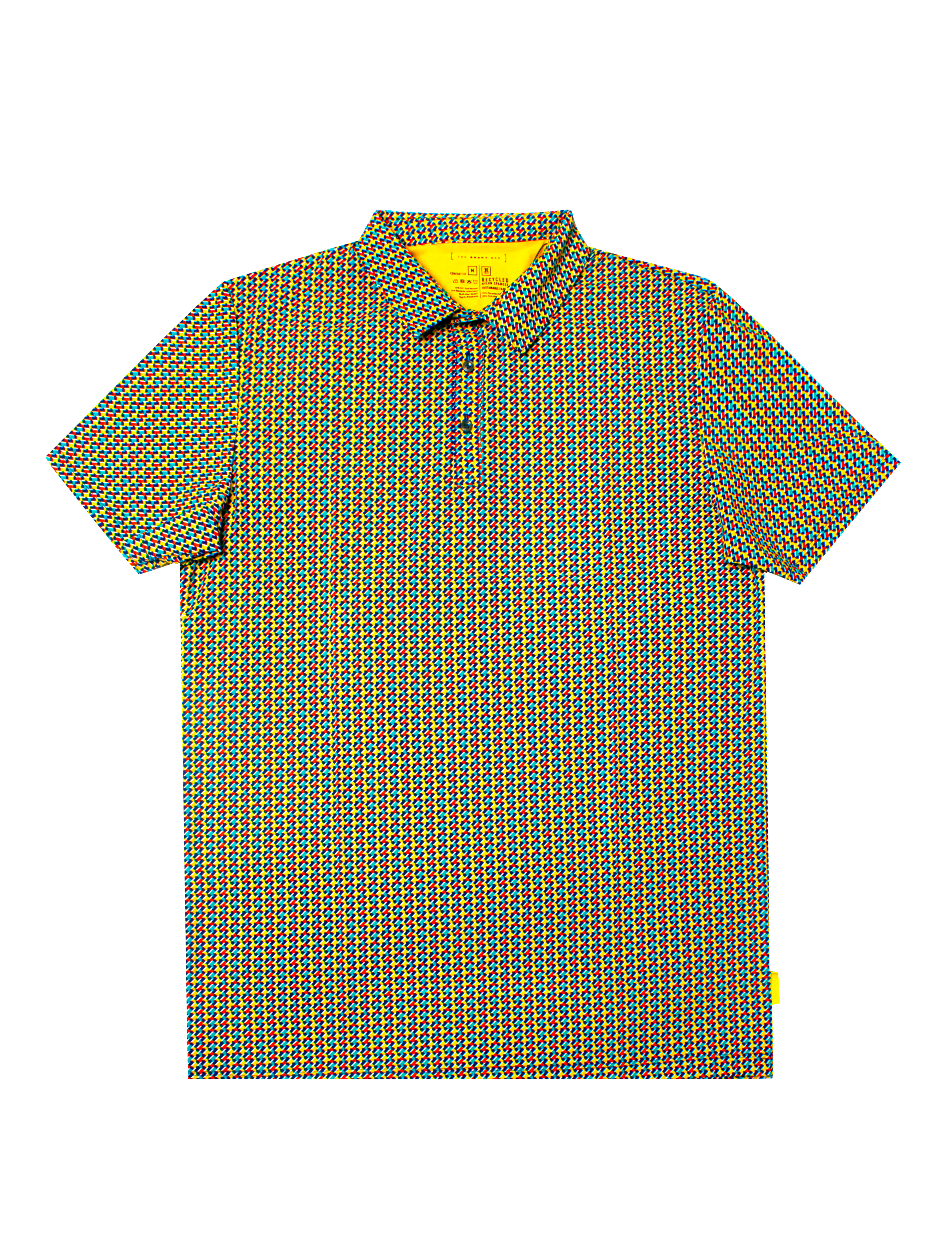 Comfort Fit Print ][ Tech Active Polo T-Shirt