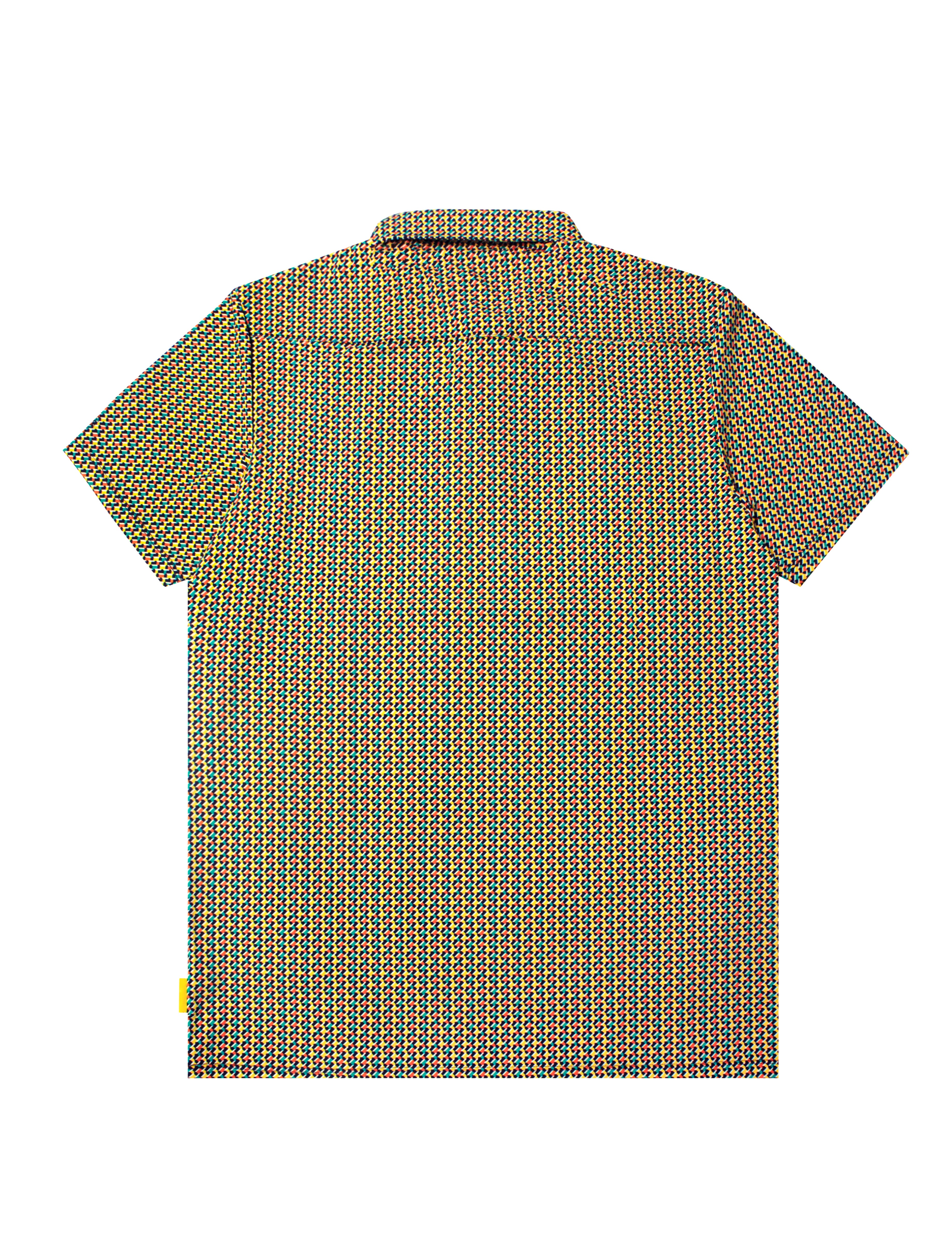 Comfort Fit Print ][ Tech Active Polo T-Shirt