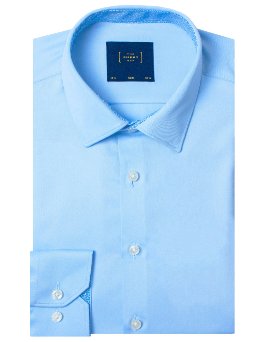 Eco-ol Bamboo Slim Fit Twill Stretch Shirt