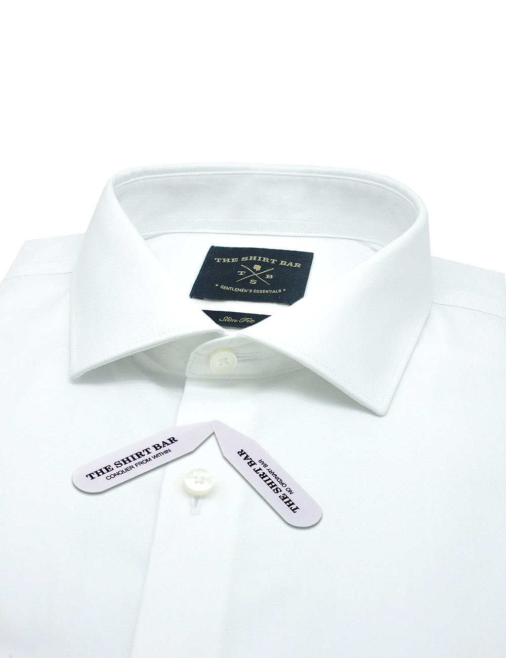 Everyday Comfort Collection: Double-Ply Multi-Way Stretch Slim Fit Long Sleeve Shirt