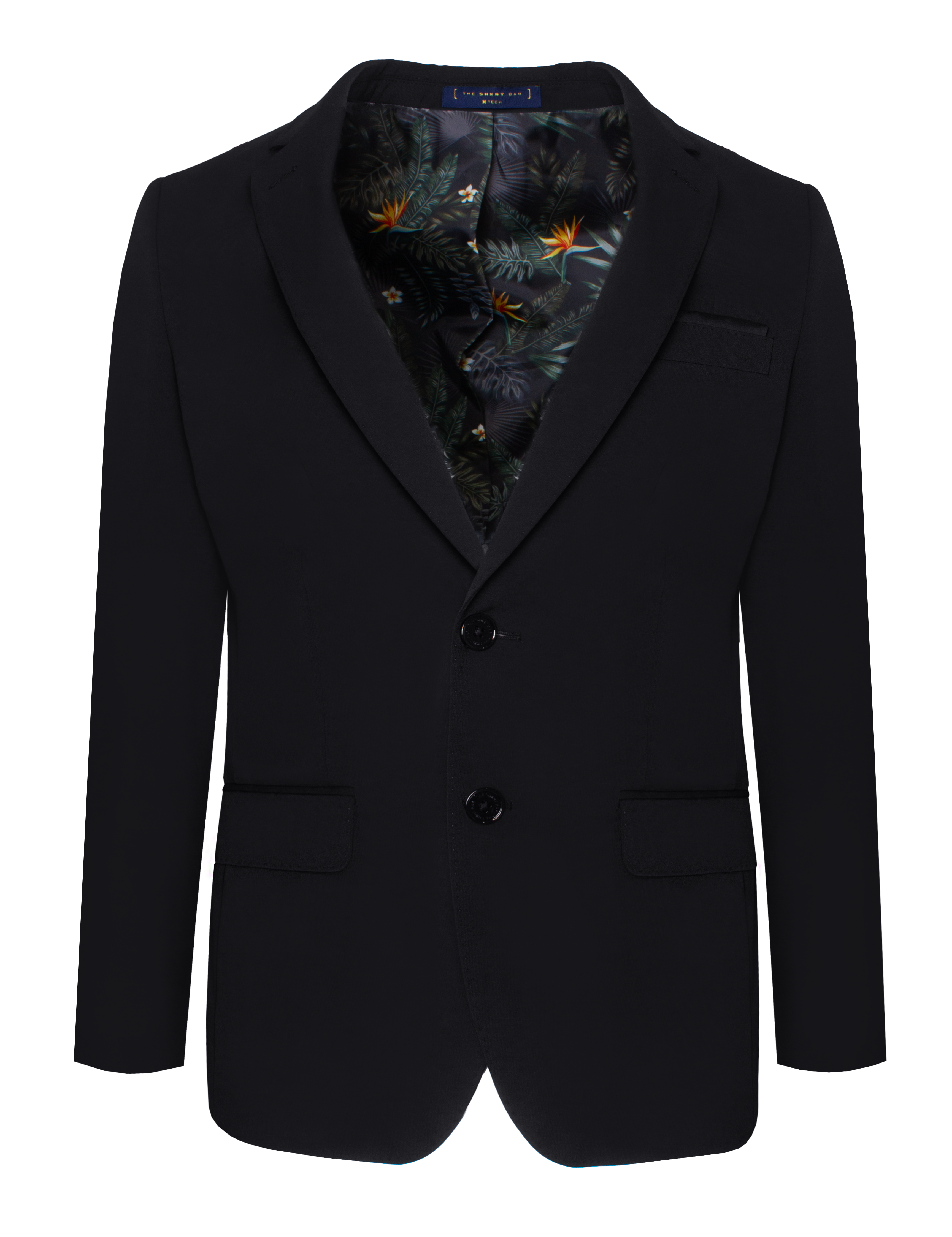 Tailored Fit Eco-ol Bamboo Single Breasted Suit Jacket