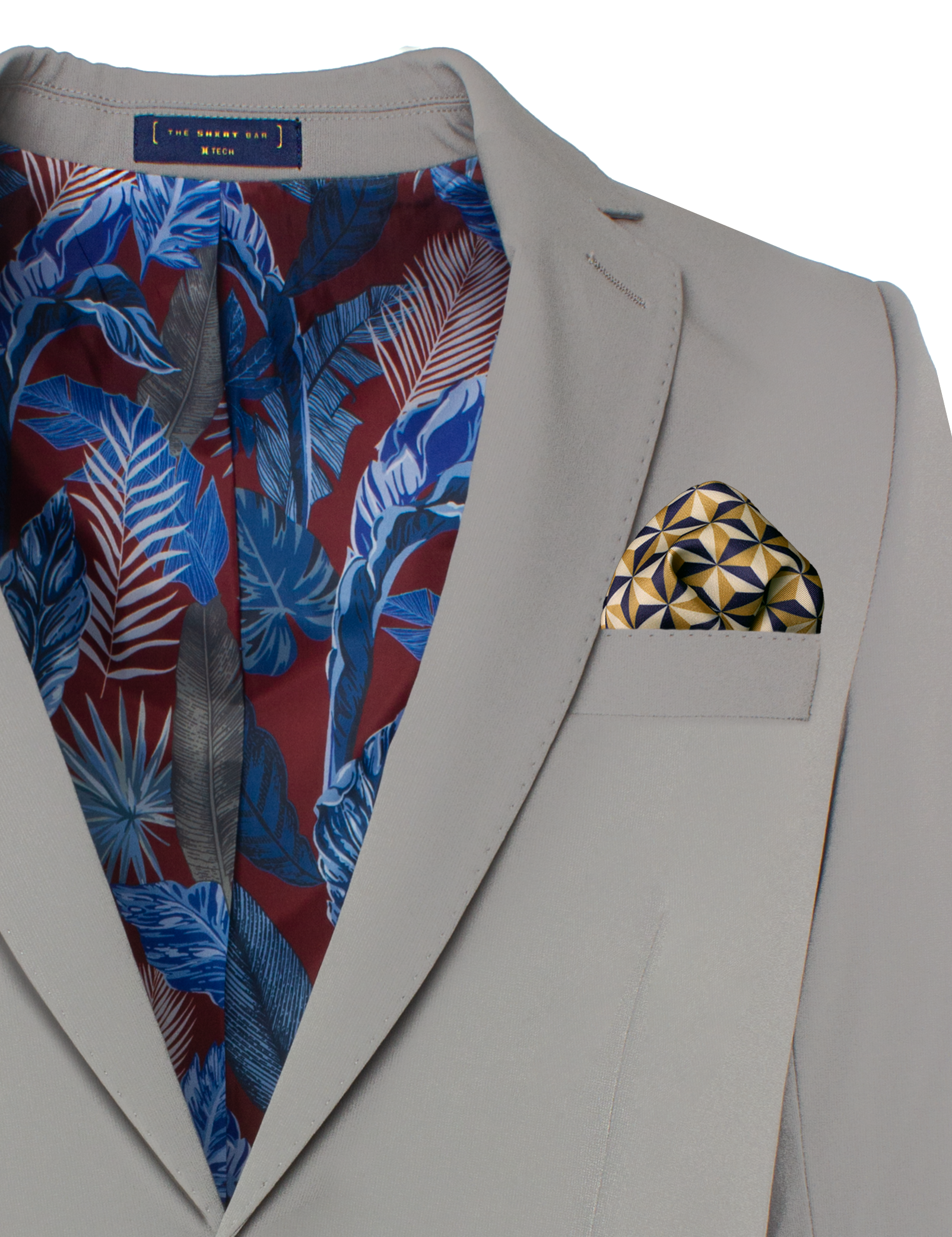 Tailored Fit Eco-ol Bamboo Single Breasted Suit Jacket