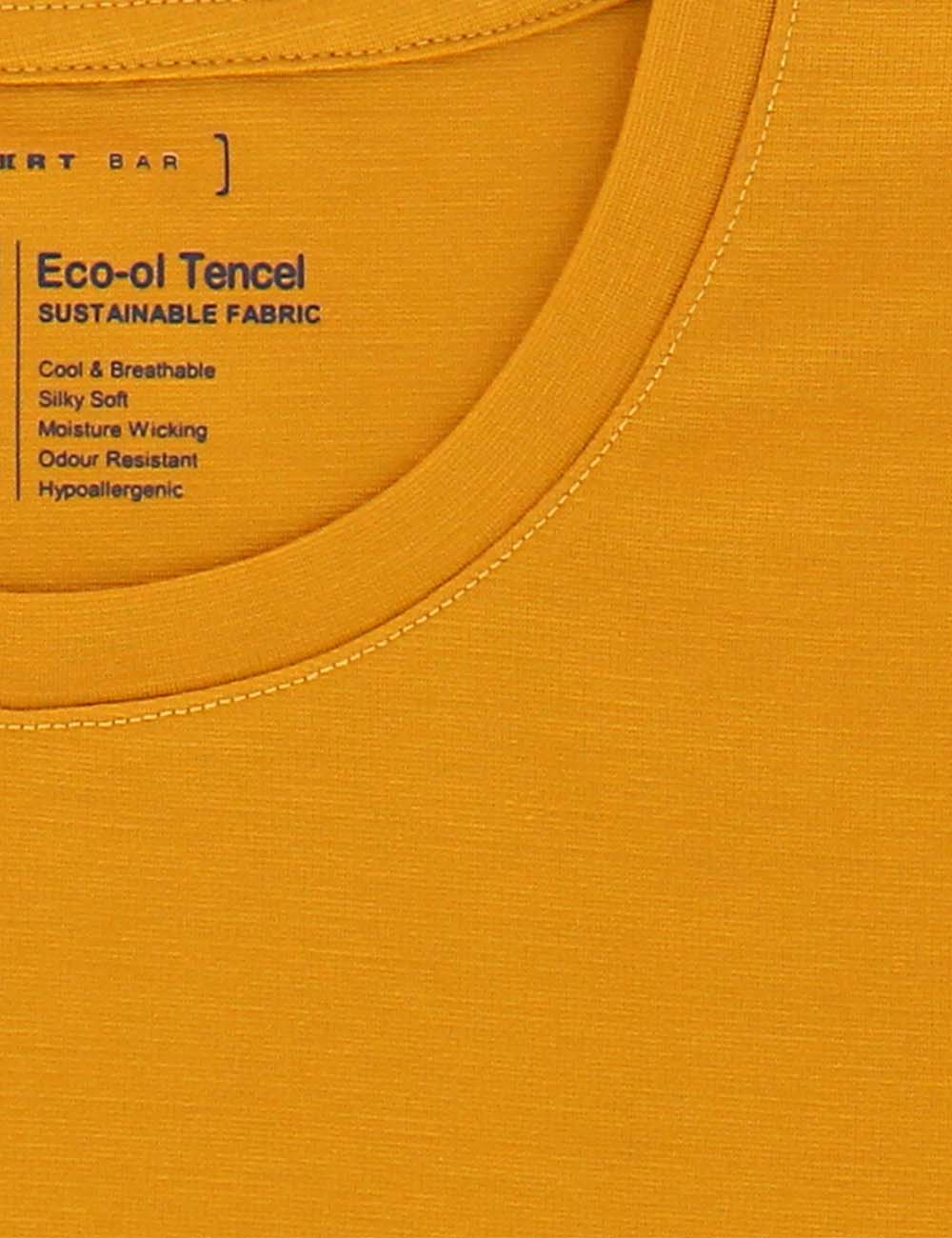 Tencel Crew Neck Slim Fit T-shirts