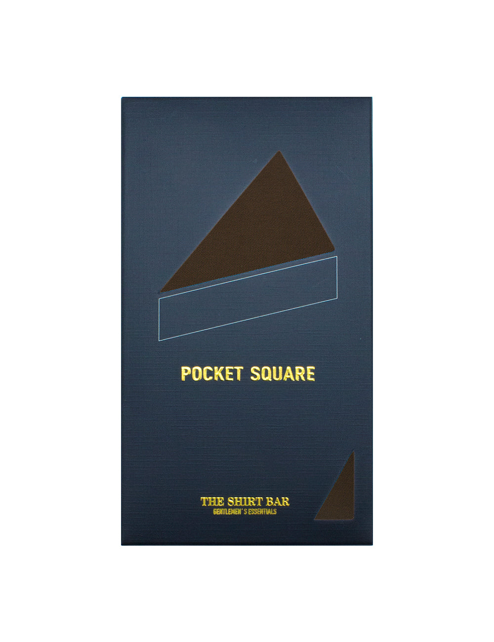 Solid Brown Woven Pocket Square — The Shirt Bar