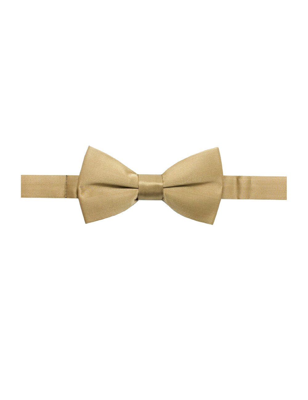 Solid Lark Brown Woven Bowtie