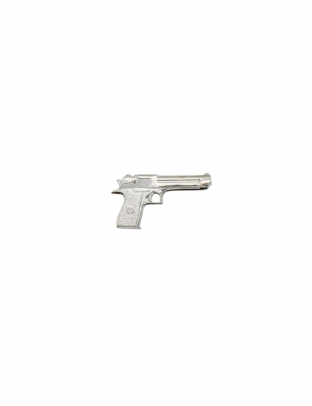 Metal pistol gun Tie Clip