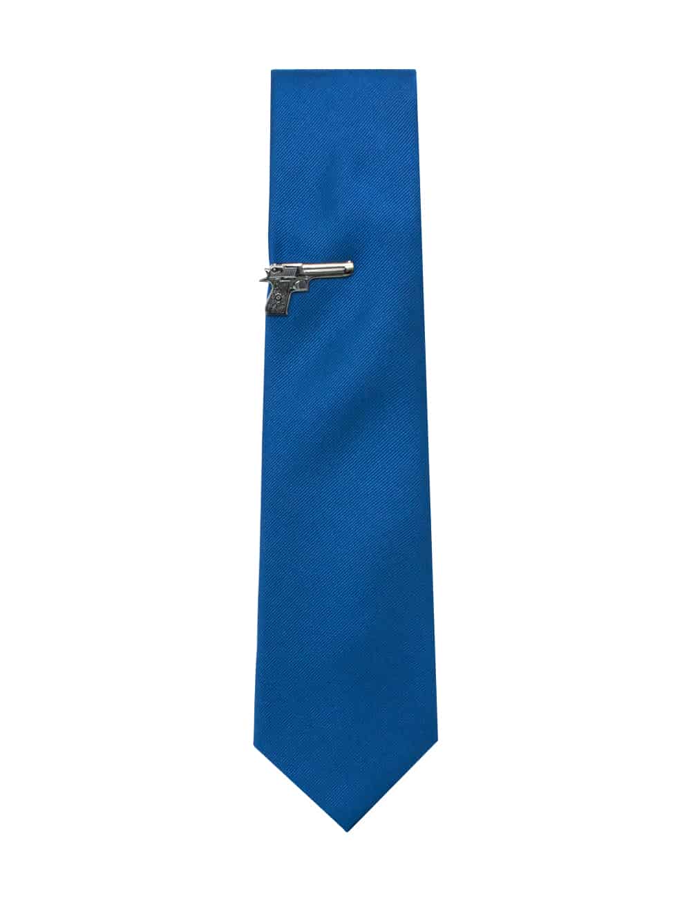 Metal pistol gun Tie Clip
